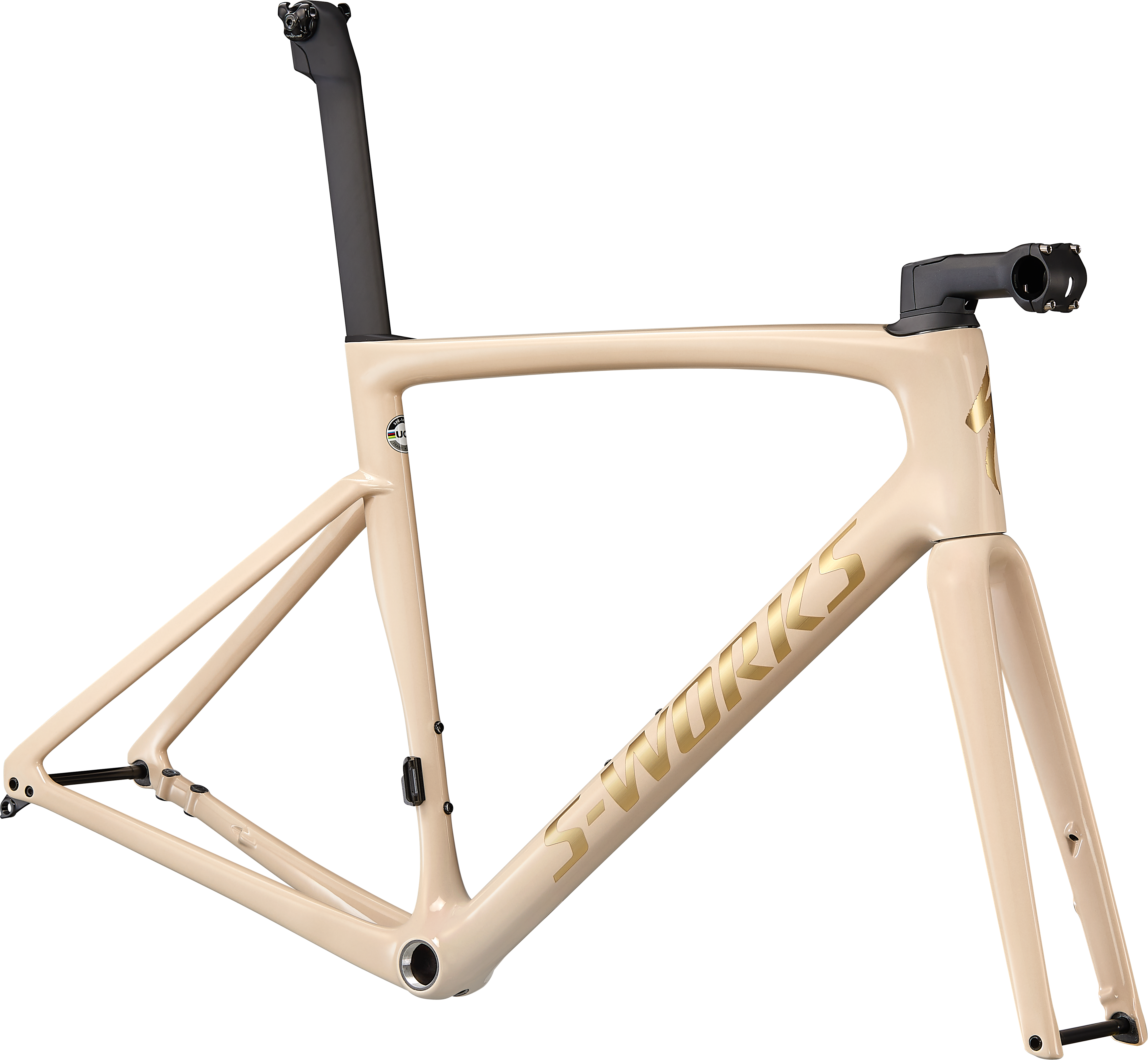 S-WORKS TARMAC SL7 FRAME SET SND/CMLNREDGLD/GLDFL 49(49  サンド/レッド/ゴールドカメレオン/サテンブラッシュドゴールドフォイル): バイク｜スペシャライズドオンラインストア