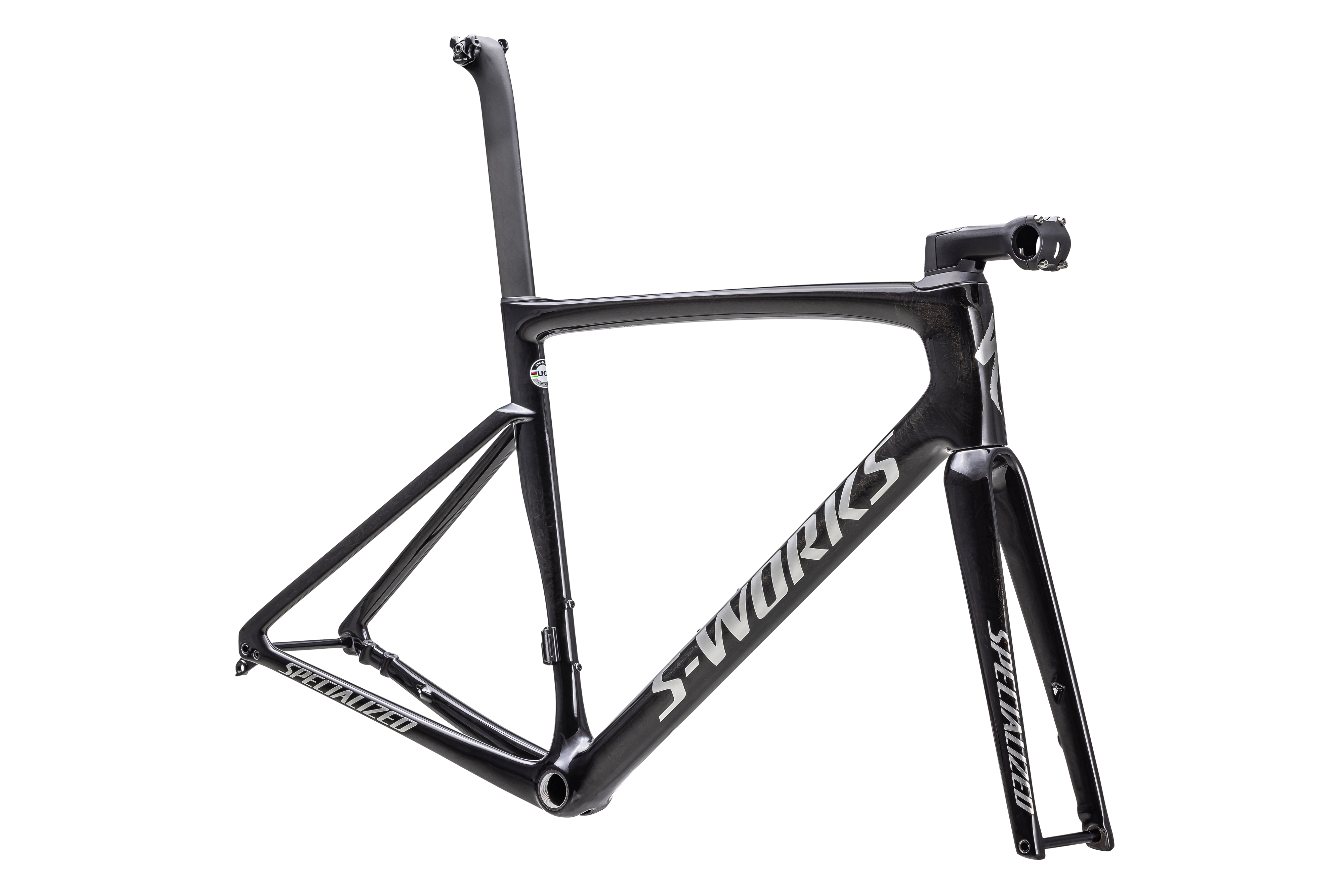 無金利キャンペーン対象】S-WORKS TARMAC SL7 FRAMESET BLKPRL/GRNT/CHRM 49(49  グロスブラックパールグラナイトオーバーカーボン/クローム): バイク｜スペシャライズドオンラインストア