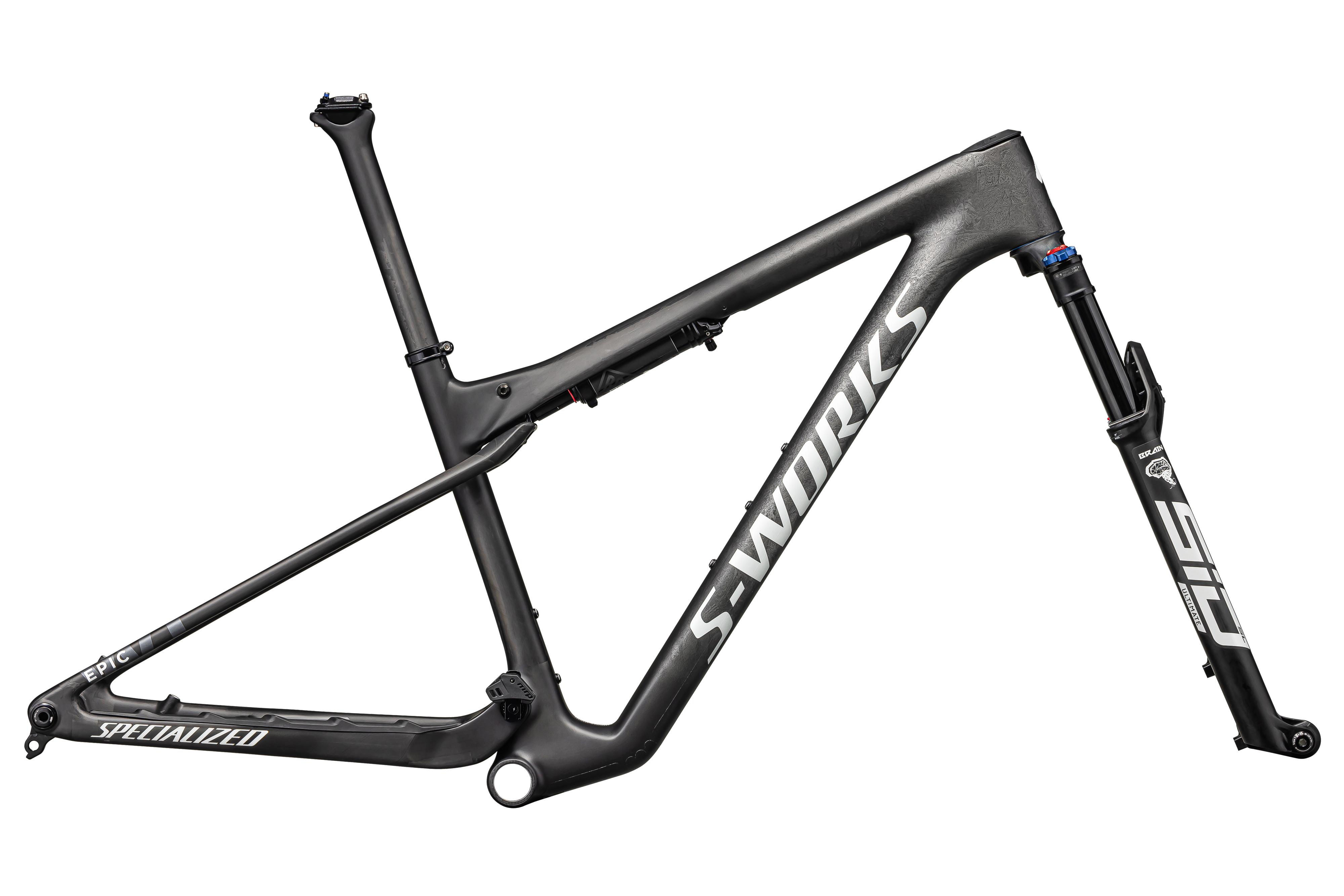 S-WORKS EPIC WORLD CUP FRAMESET SMK/GRNT/METWHTSIL XS(XS  サテンスモークグラナイト/メタリックホワイトシルバー): バイク｜スペシャライズドオンラインストア