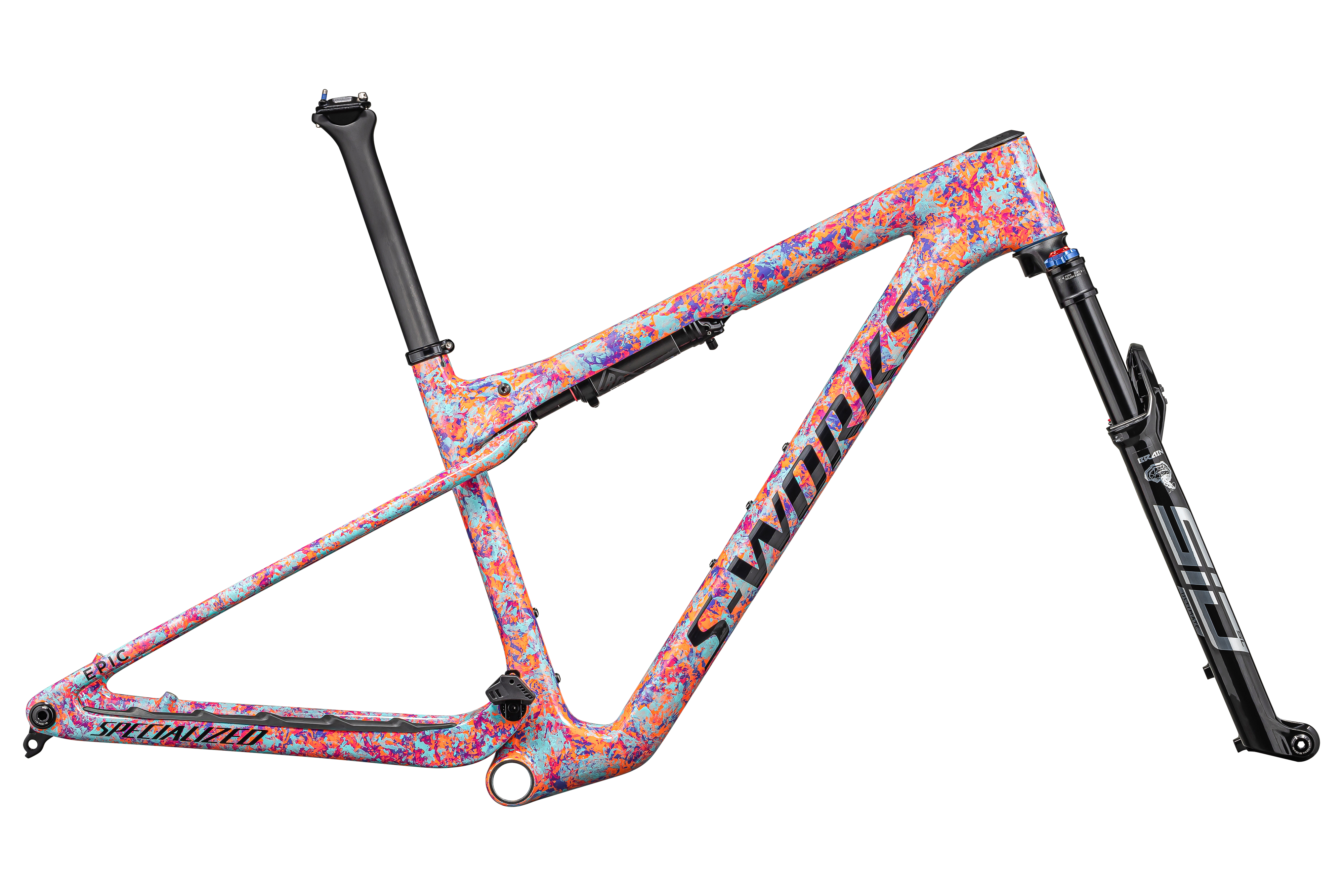 S-WORKS EPIC WORLD CUP FRAMESET LGNBLU/PRPORCD/BLZ S(S  グロスラグーンブルー/パープルオーキッド/ブレイズインパスト): バイク｜スペシャライズドオンラインストア