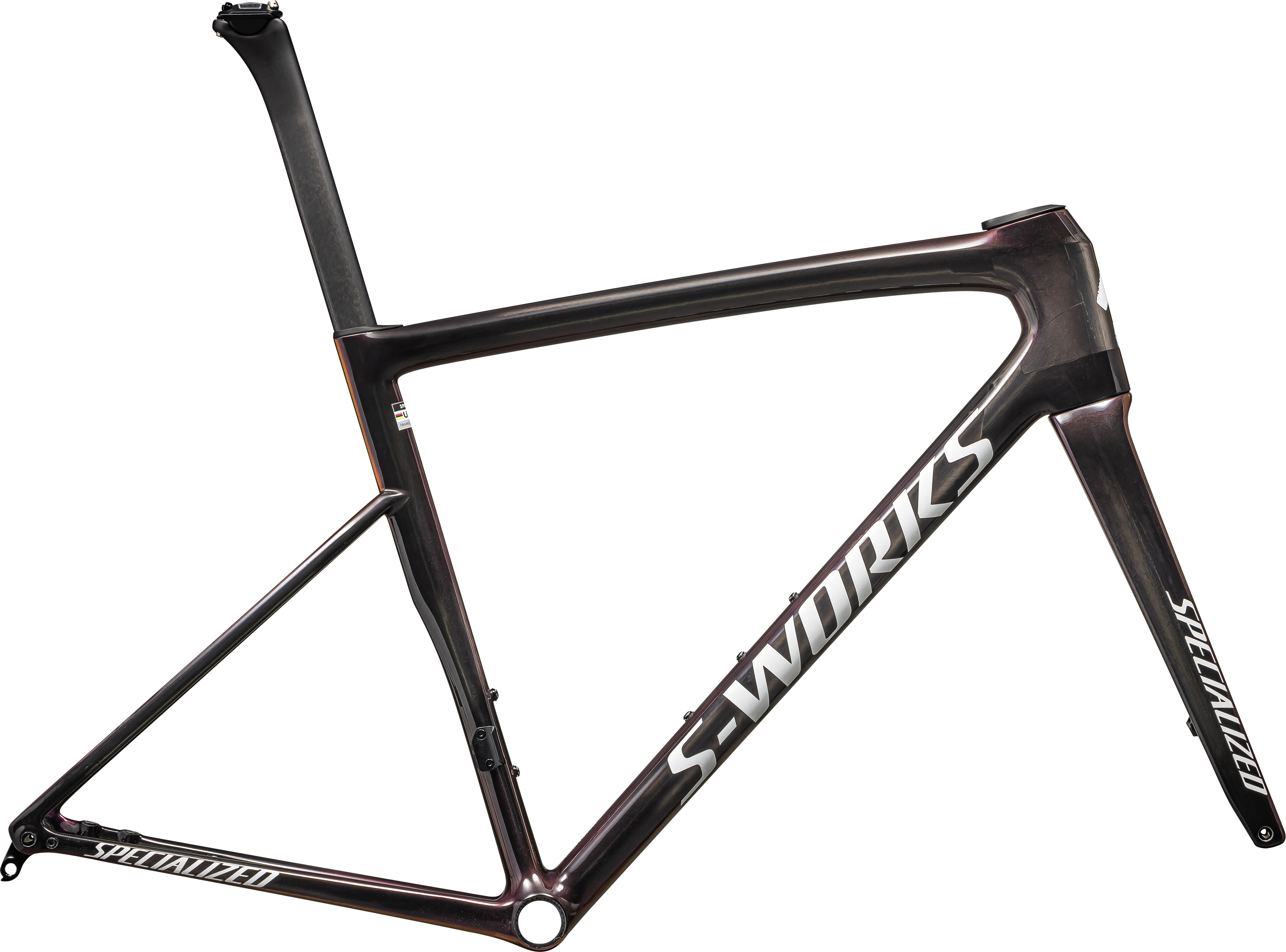 S-WORKS TARMAC SL8 FRAMESET CARB/VIVPNK/MNSHDW 54(54  グロスカーボン/マゼンタゴールド/カオスレッドパール/ホワイト): バイク｜スペシャライズドオンラインストア