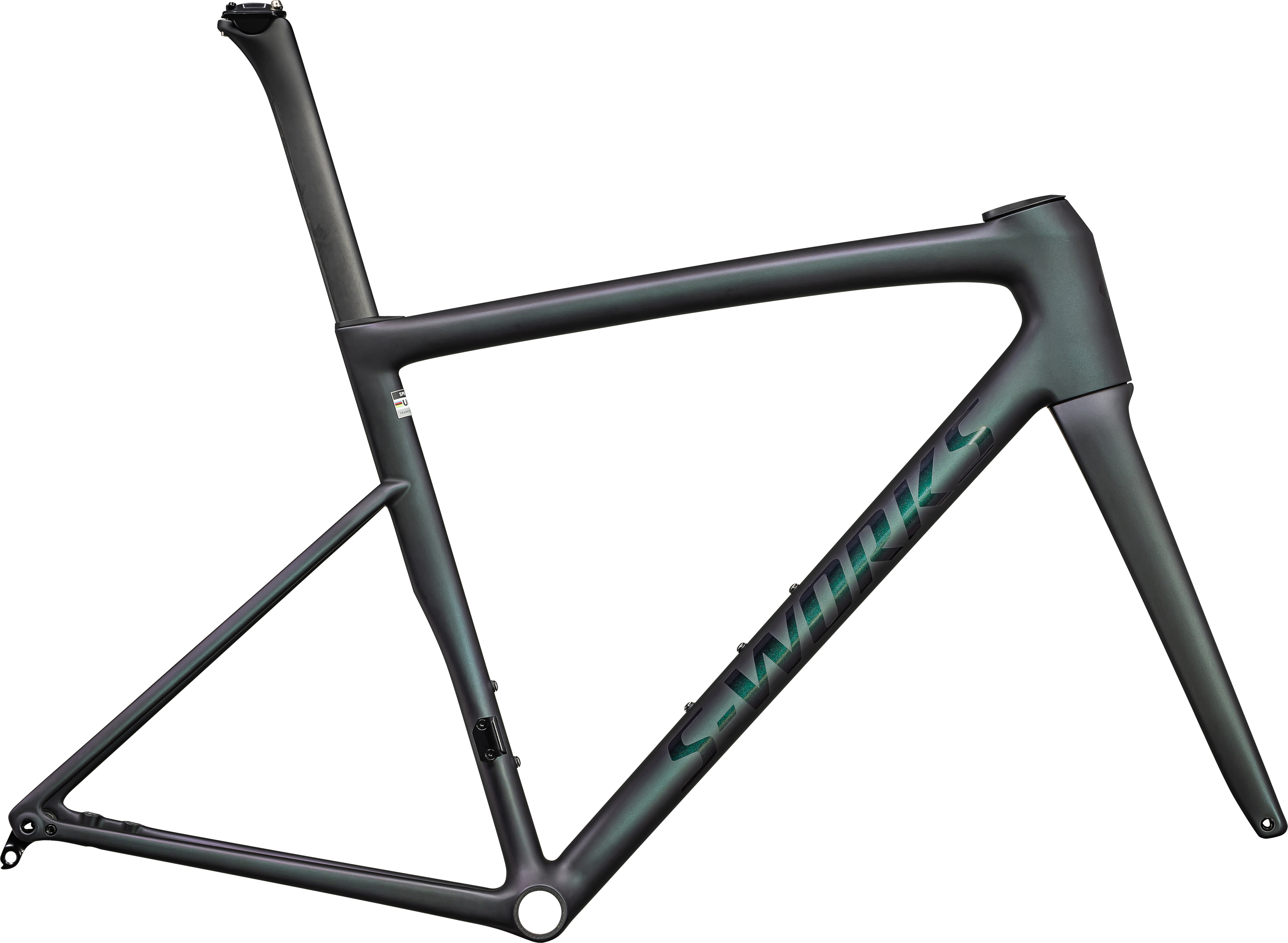 S-WORKS TARMAC SL8 FRAMESET CARB/BLKTNT/CMLNSPN 52(52 サテンカーボン /ブラックティントオーバーカメレオンブレンド/スーパーノヴァ): バイク｜スペシャライズドオンラインストア