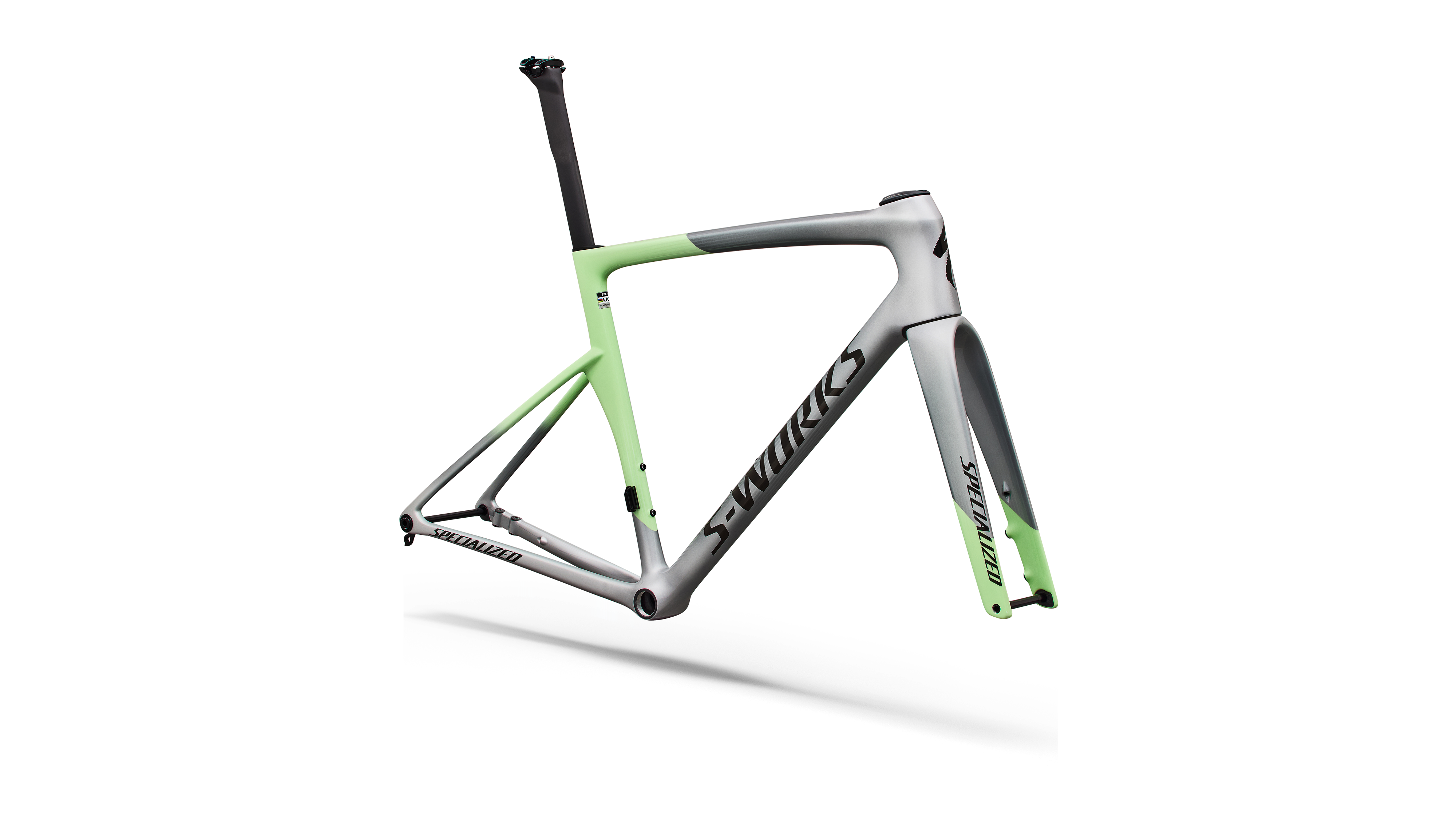 S-WORKS TARMAC SL9 FRAMESET - FACT 12R CARBON DLMMET/PDRLME/BLKCP