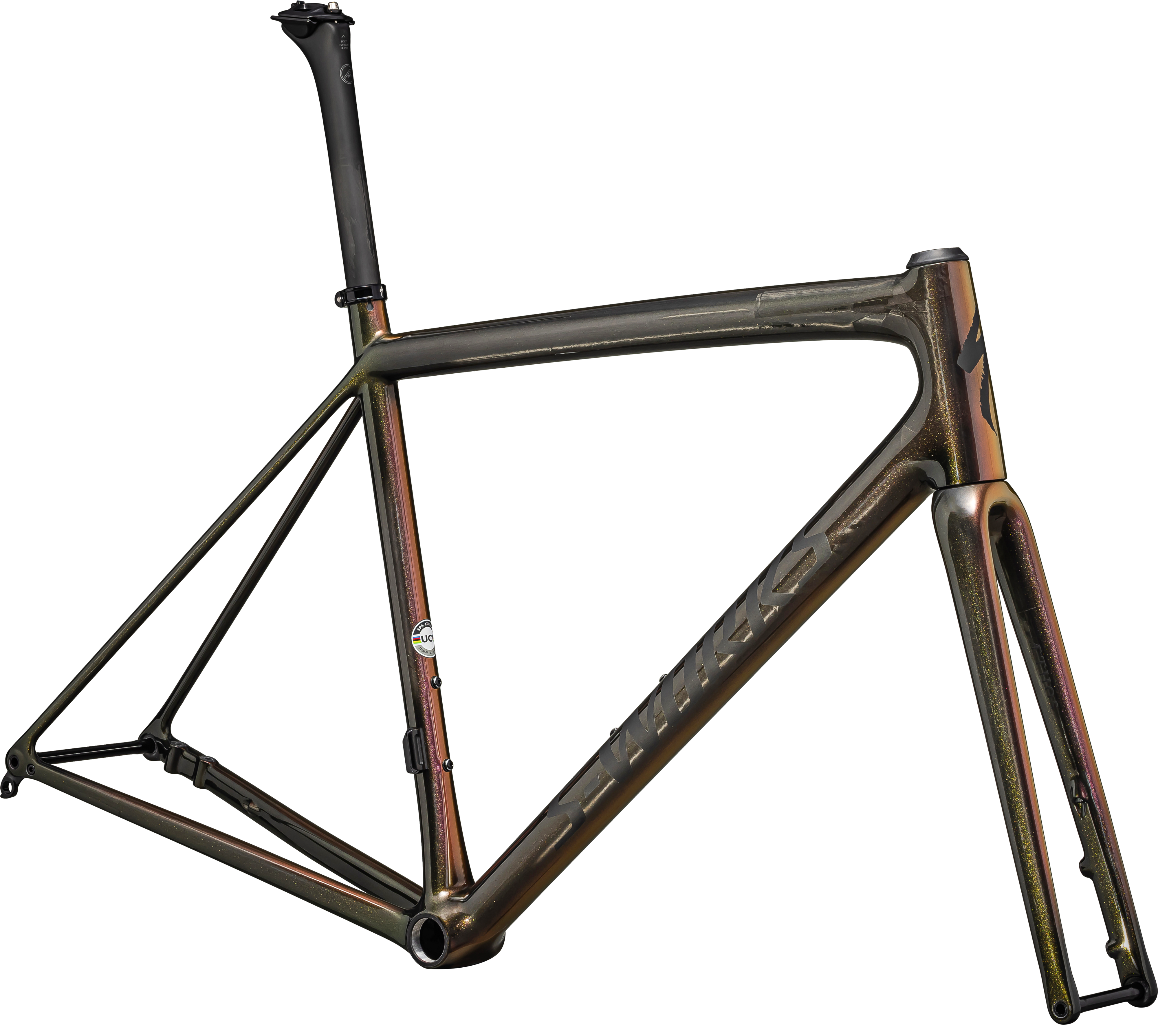 無金利キャンペーン対象】S-WORKS AETHOS FRAMESET CARB/GLDPRL 