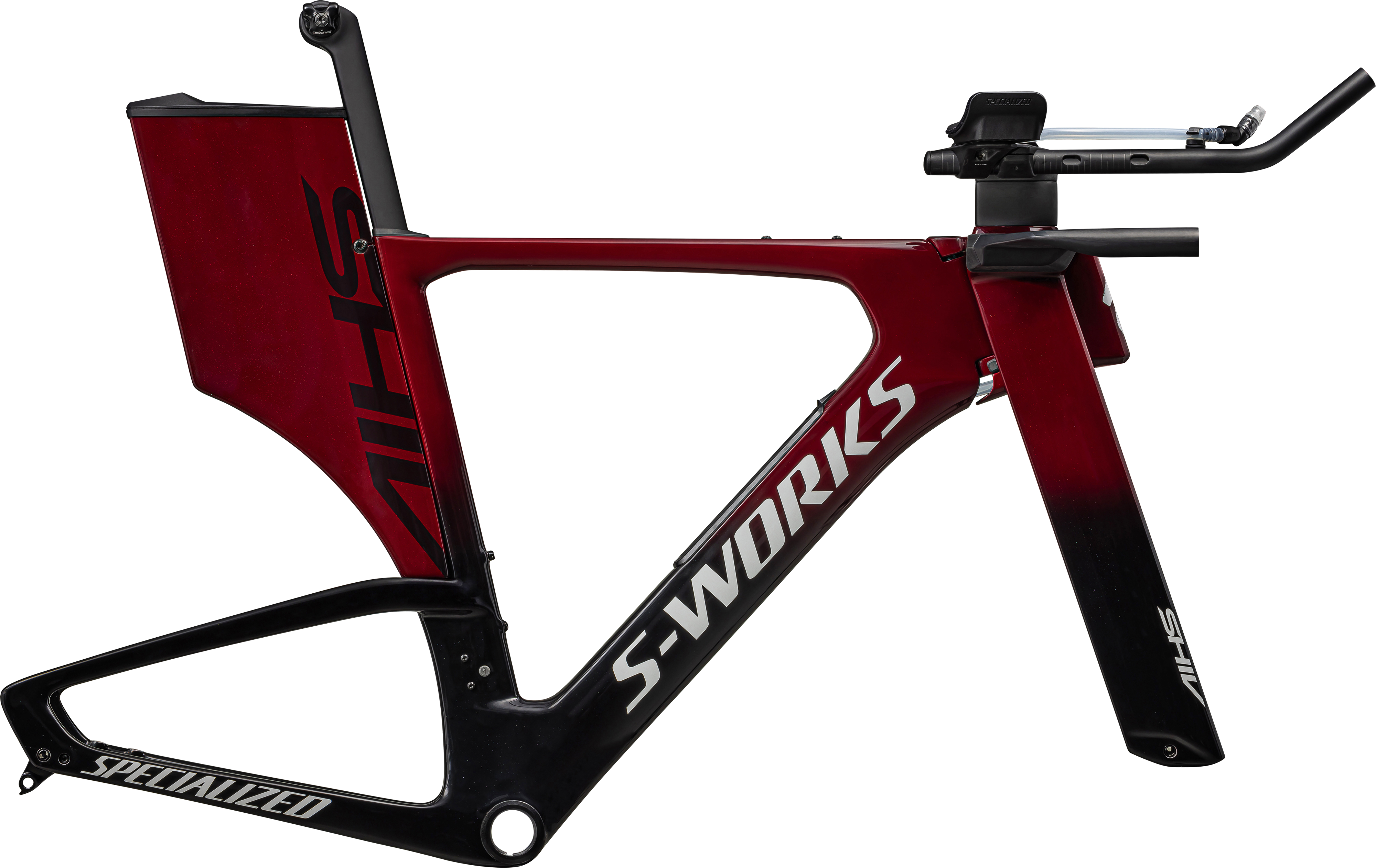 無金利キャンペーン対象】S-WORKS SHIV LTD FRAMESET MRN/TARBLK/METWHTSIL S(S  グロスマルーンターマックブラックメタリックホワイトシルバー): バイク｜スペシャライズドオンラインストア