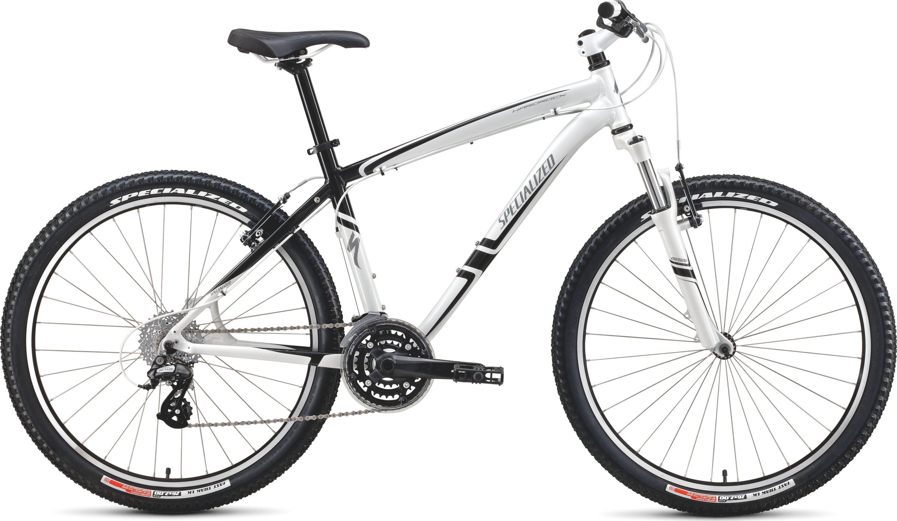 Specialized hardrock best sale white and black