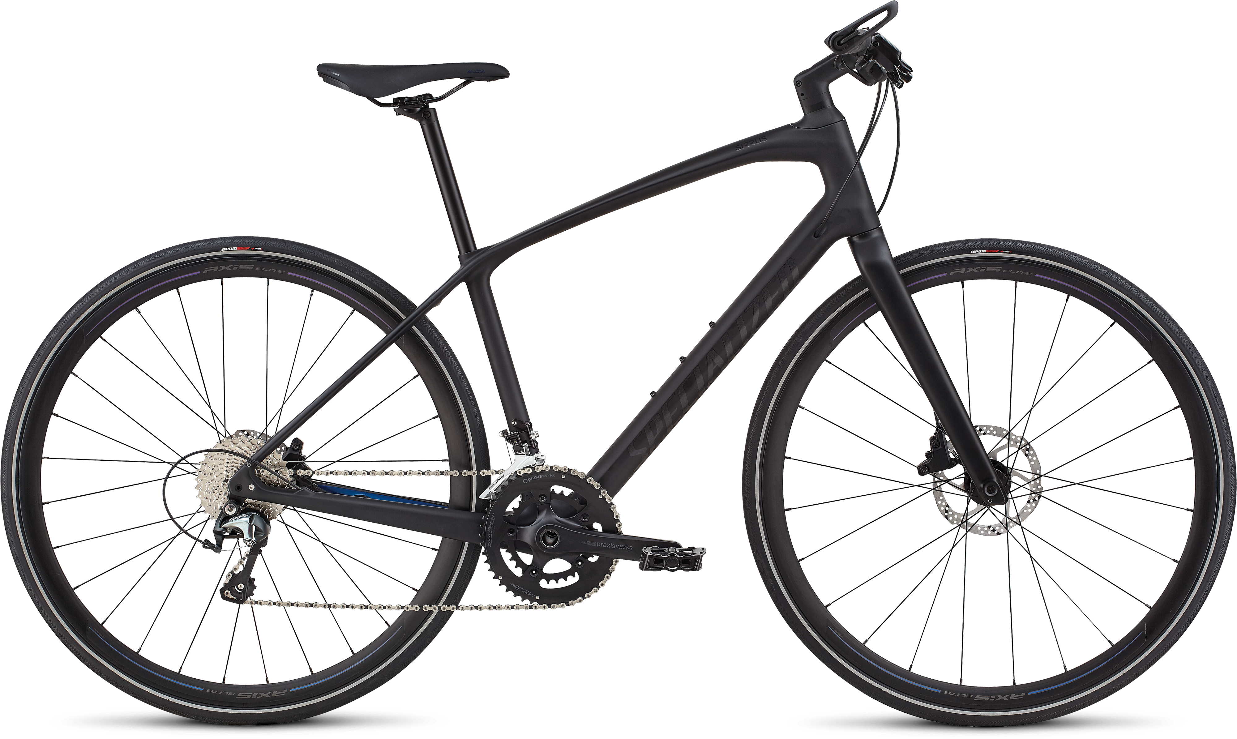 Specialized sirrus elite carbon on sale black