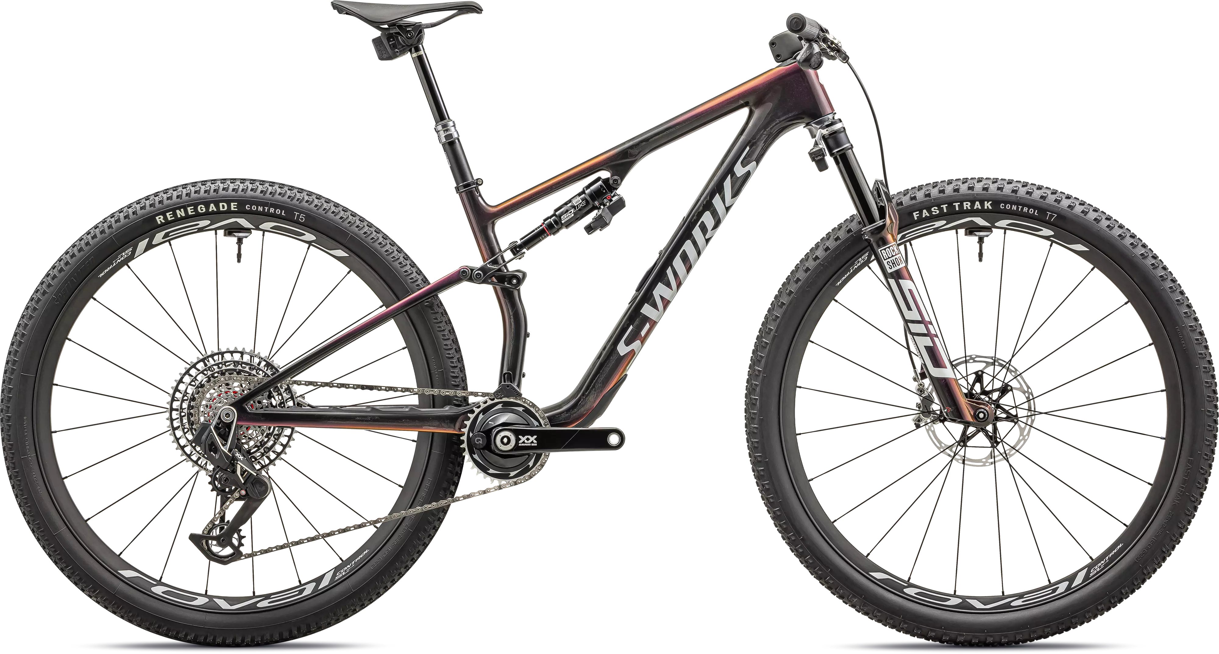 S-Works Epic M Gloss Carbon/Metallic Vivid Pink/Viavi