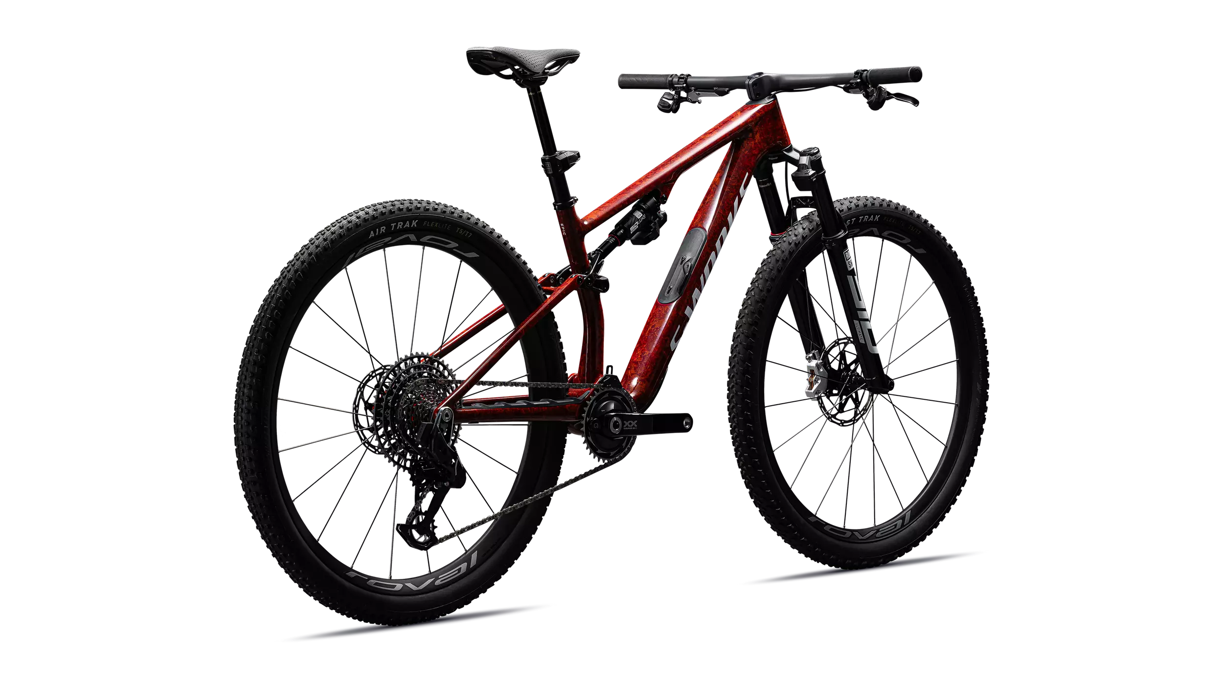 Specialized マウンテンバイク ブラック/レッド S-Works Epic 8 - SRAM XX SL AXS, RockShox Ultimate Flight