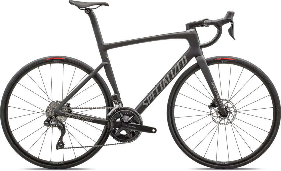 Tarmac SL7 Comp - 54 - SATIN OBSIDIAN / SMOKE | TheFlow.bike