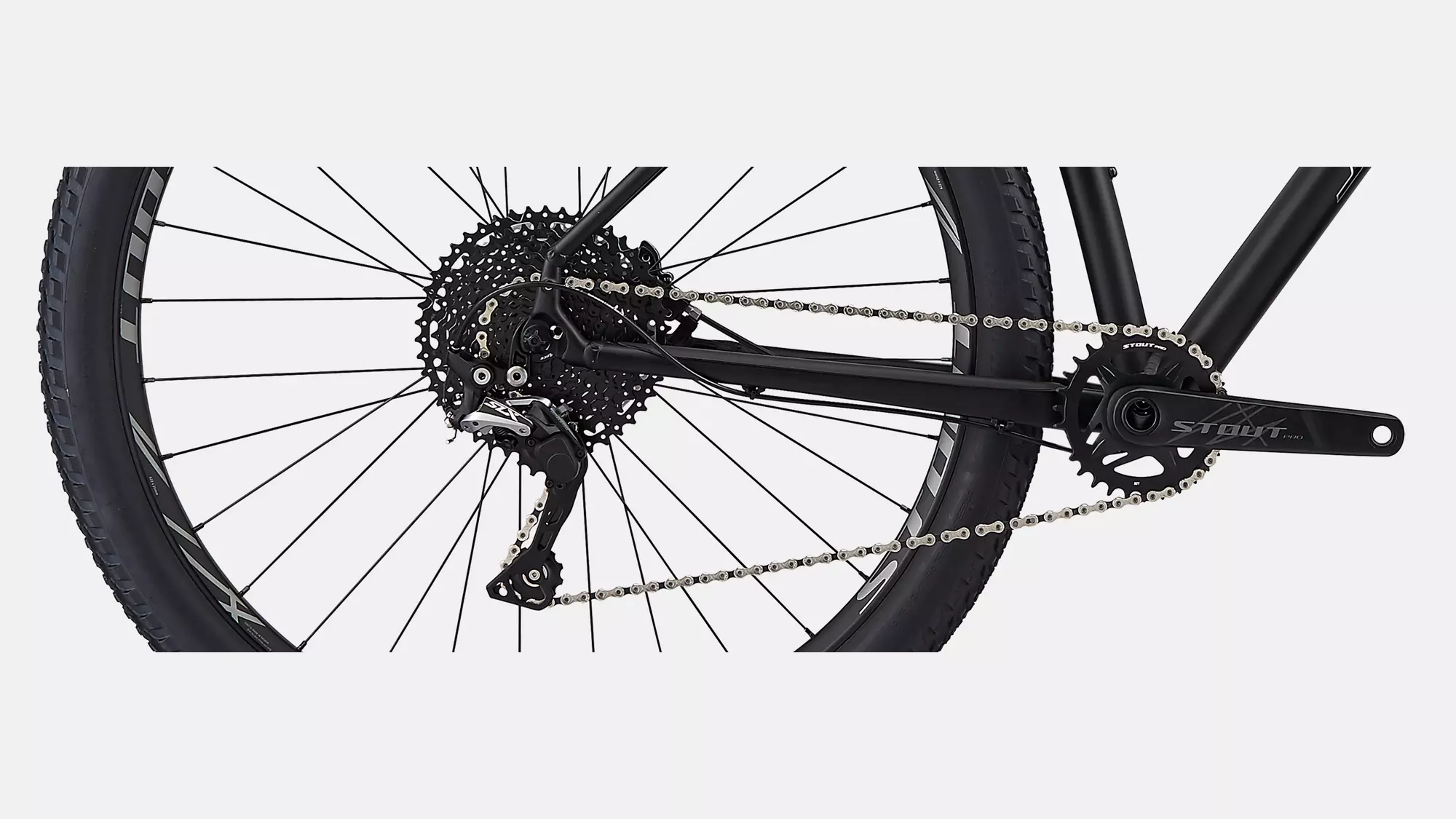 Spoke Rear Wheel Pro, black, 165mm Spoke Rear Wheel Pro, black, 165mm