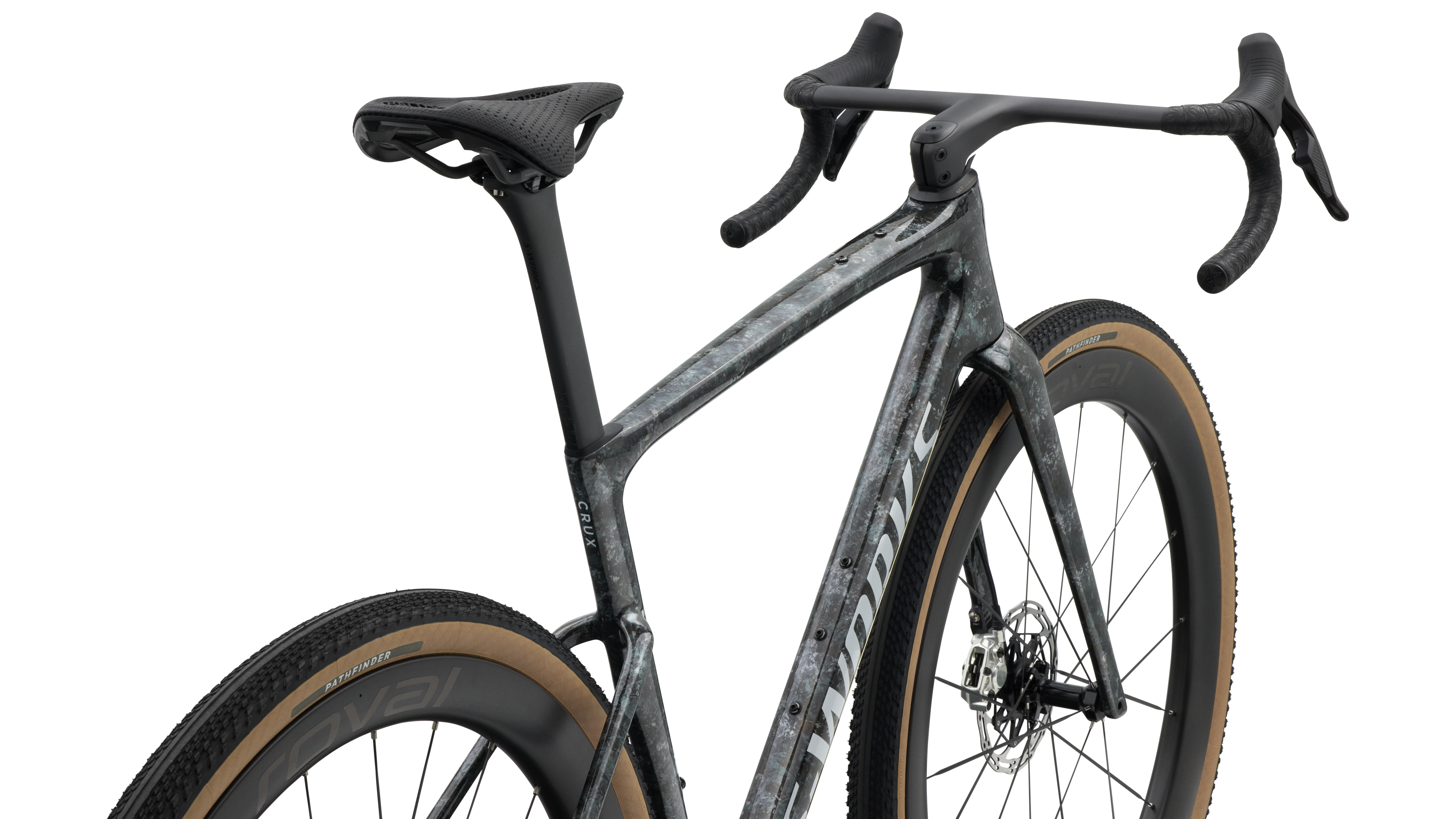 Aero-first silhouette — every tube profile was revised for a 15.2 W saving at 45 km/h versus the old Crux.