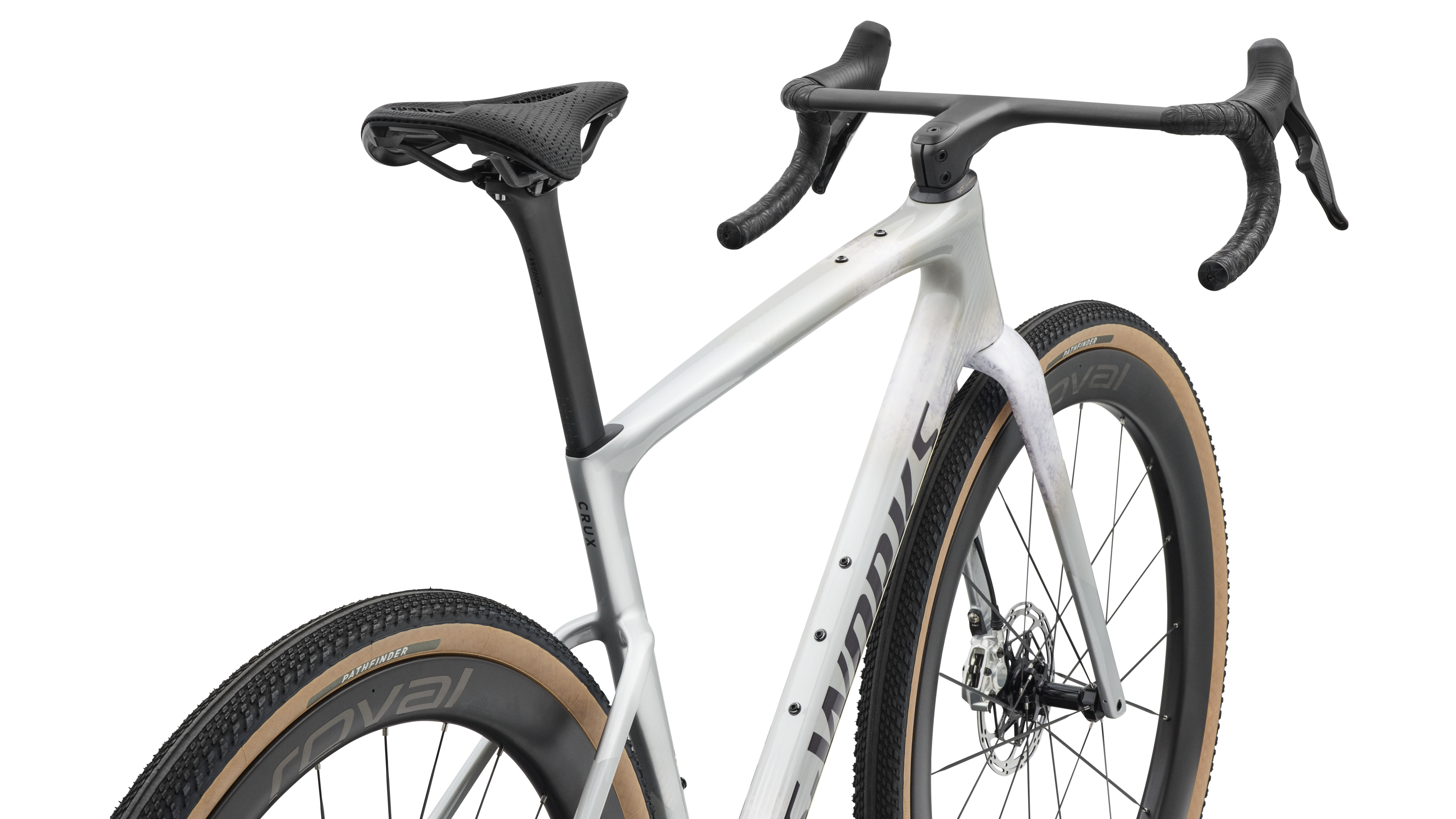 S-WORKS CRUX 5 - SRAM RED XPLR GLDPRL/SILDST/NBLMET 49(49 シルバー