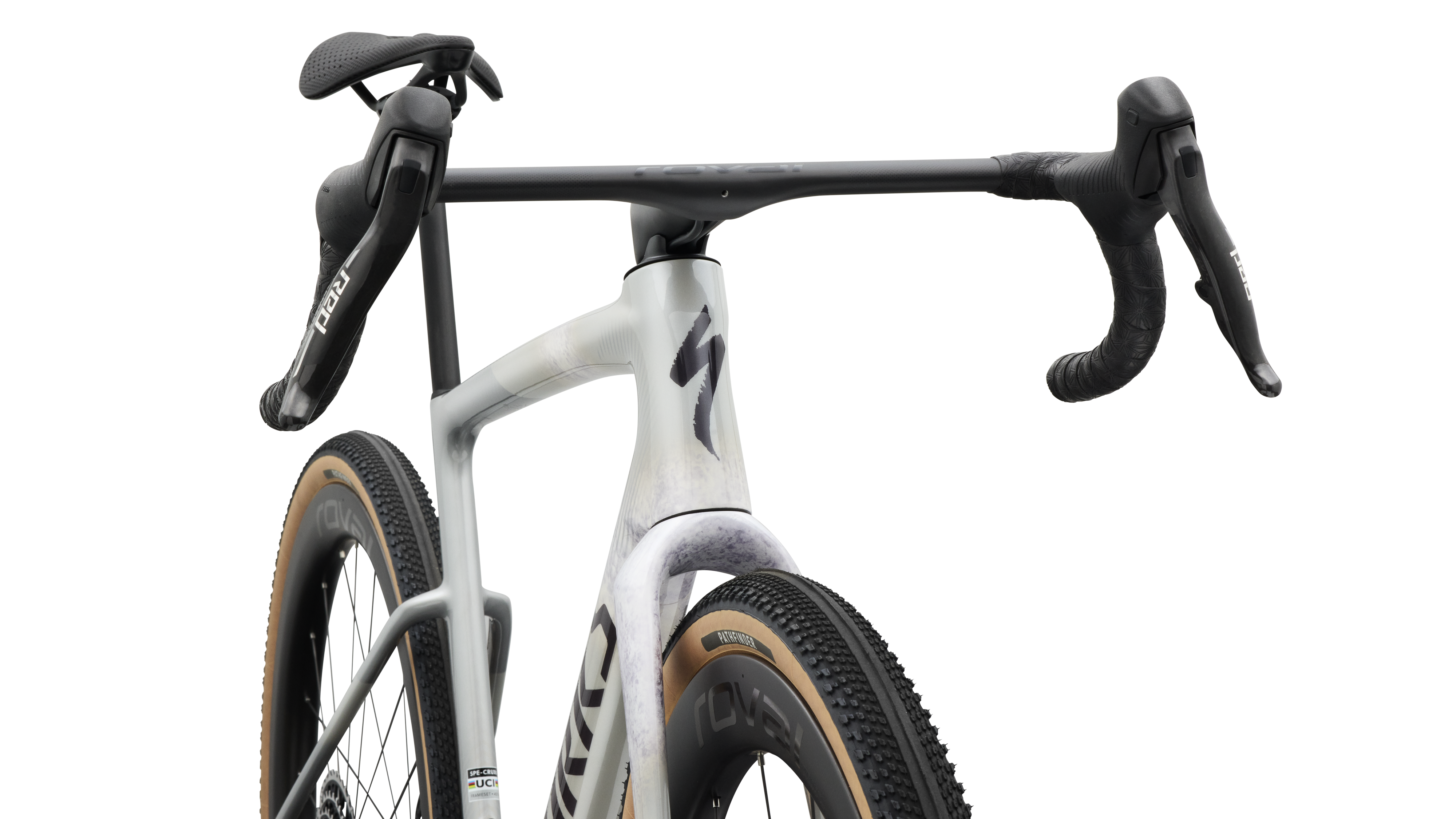 S-WORKS CRUX 5 - SRAM RED XPLR GLDPRL/SILDST/NBLMET 49(49 シルバー