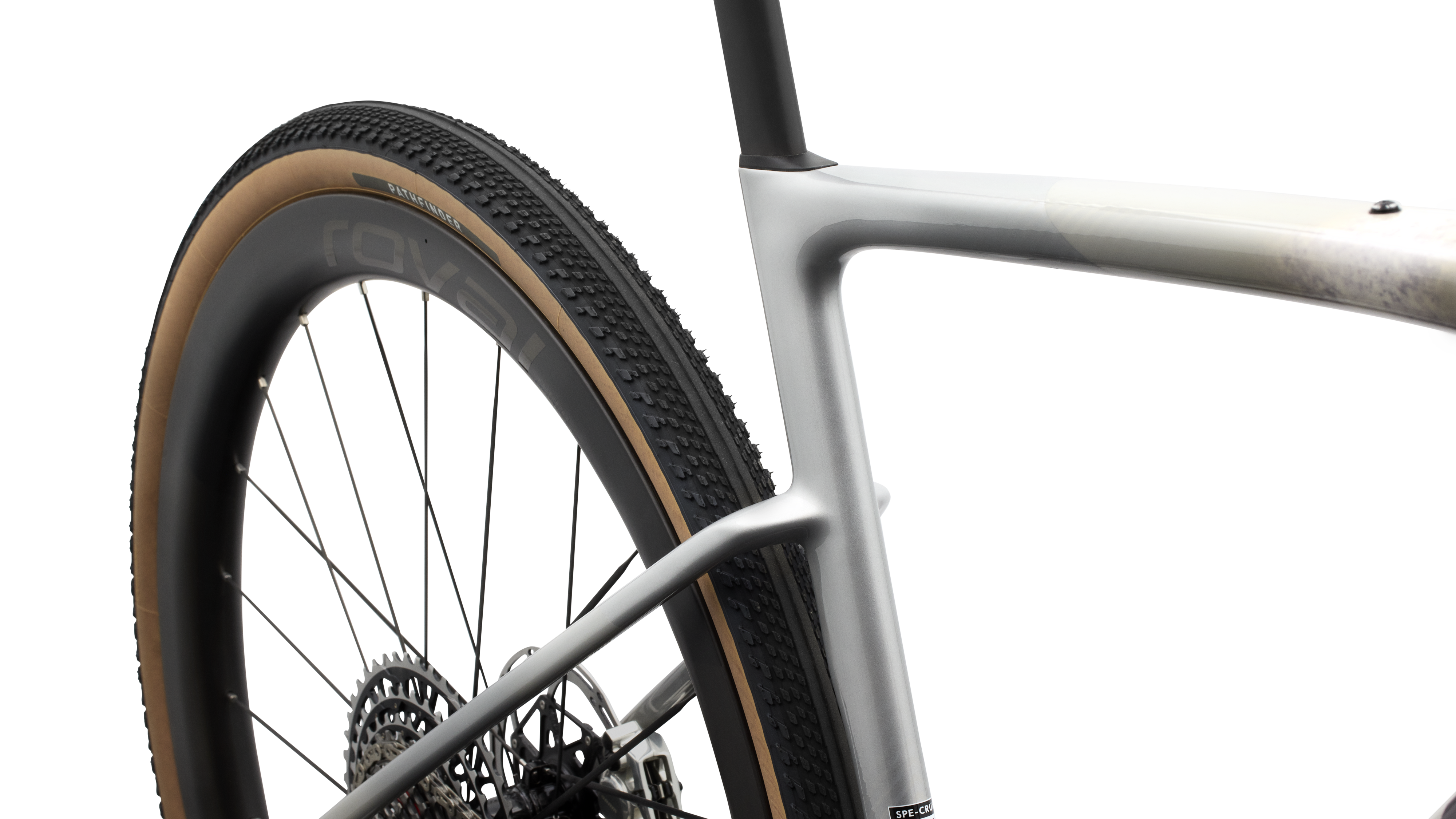 S-WORKS CRUX 5 - SRAM RED XPLR GLDPRL/SILDST/NBLMET 49(49 シルバー