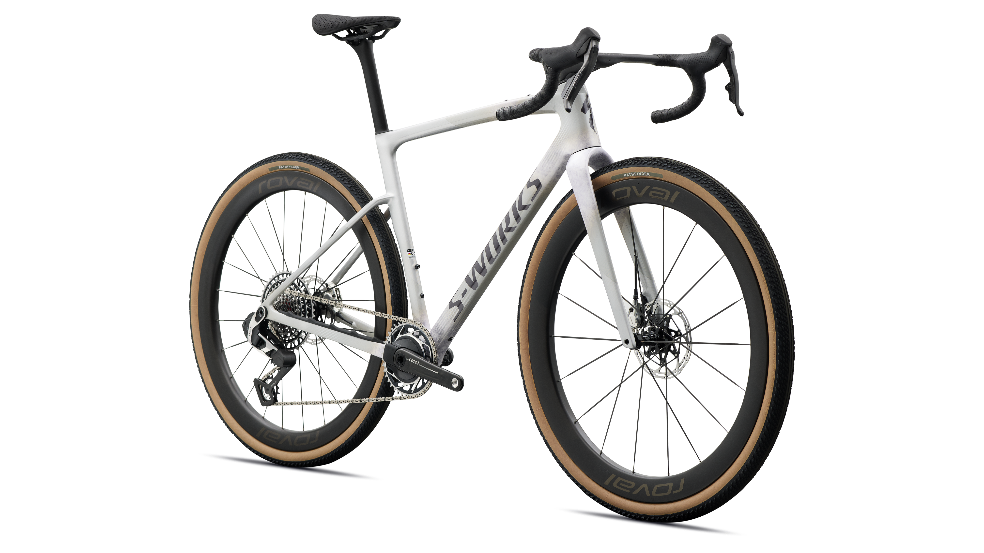 S-WORKS CRUX 5 - SRAM RED XPLR GLDPRL/SILDST/NBLMET 49(49 シルバー