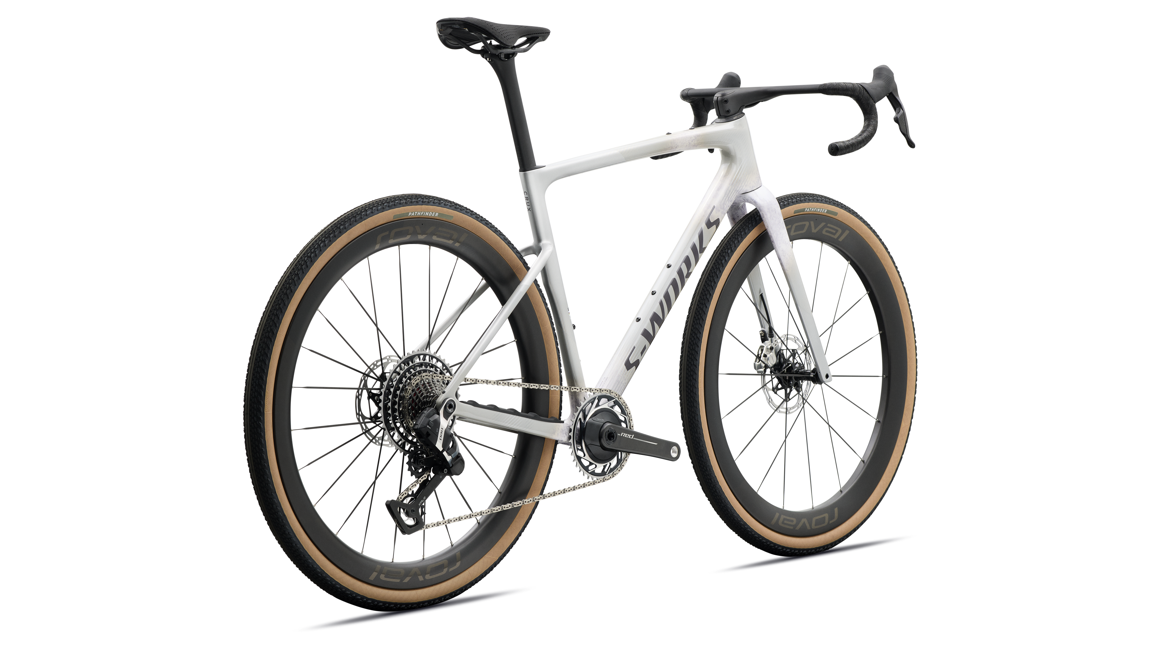 S-WORKS CRUX 5 - SRAM RED XPLR GLDPRL/SILDST/NBLMET 49(49 シルバー