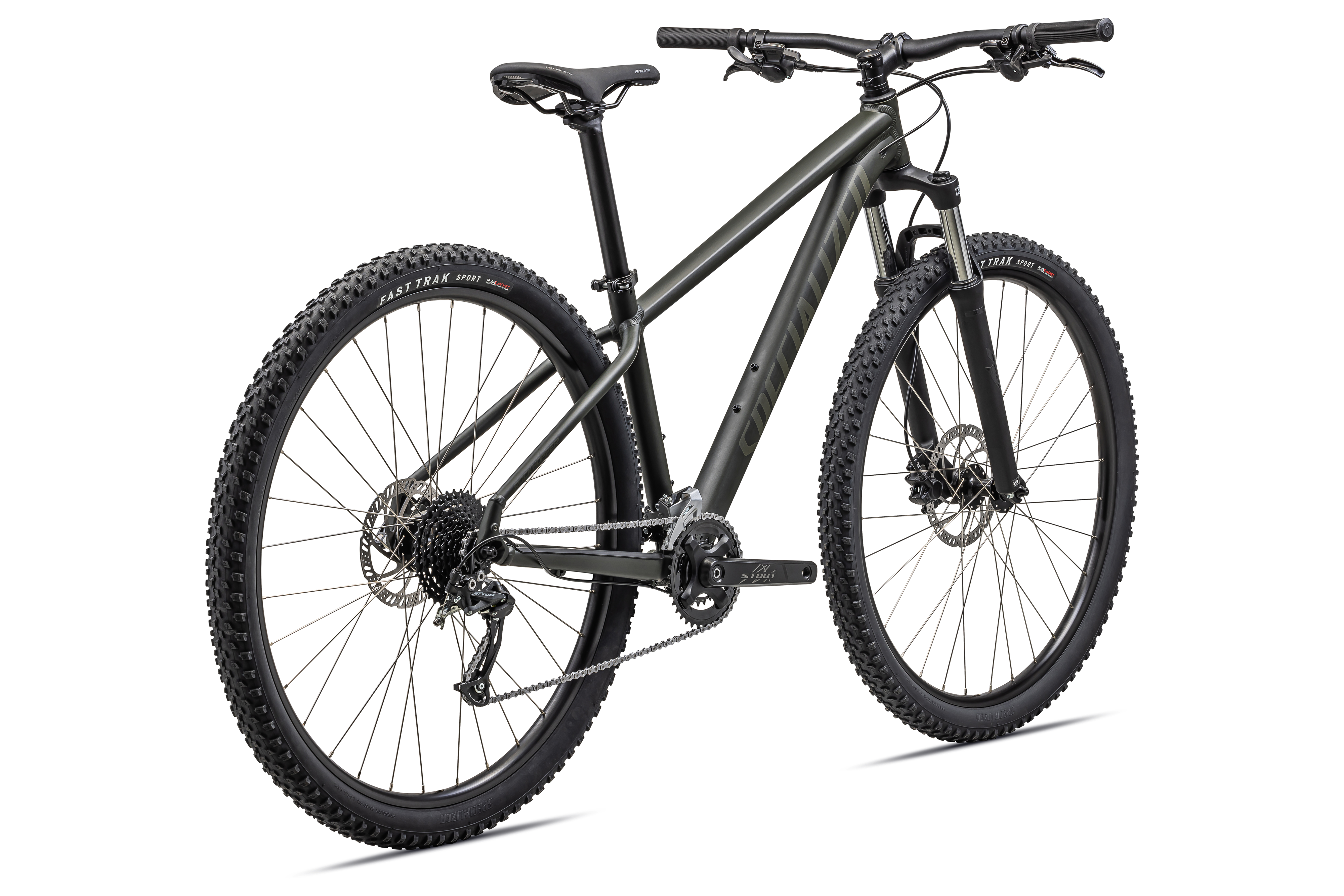 ROCKHOPPER SPORT 27.5 DKMOS/OAKGRN S(S サテンダークモスグリーン/オークグリーン):  バイク｜スペシャライズドオンラインストア