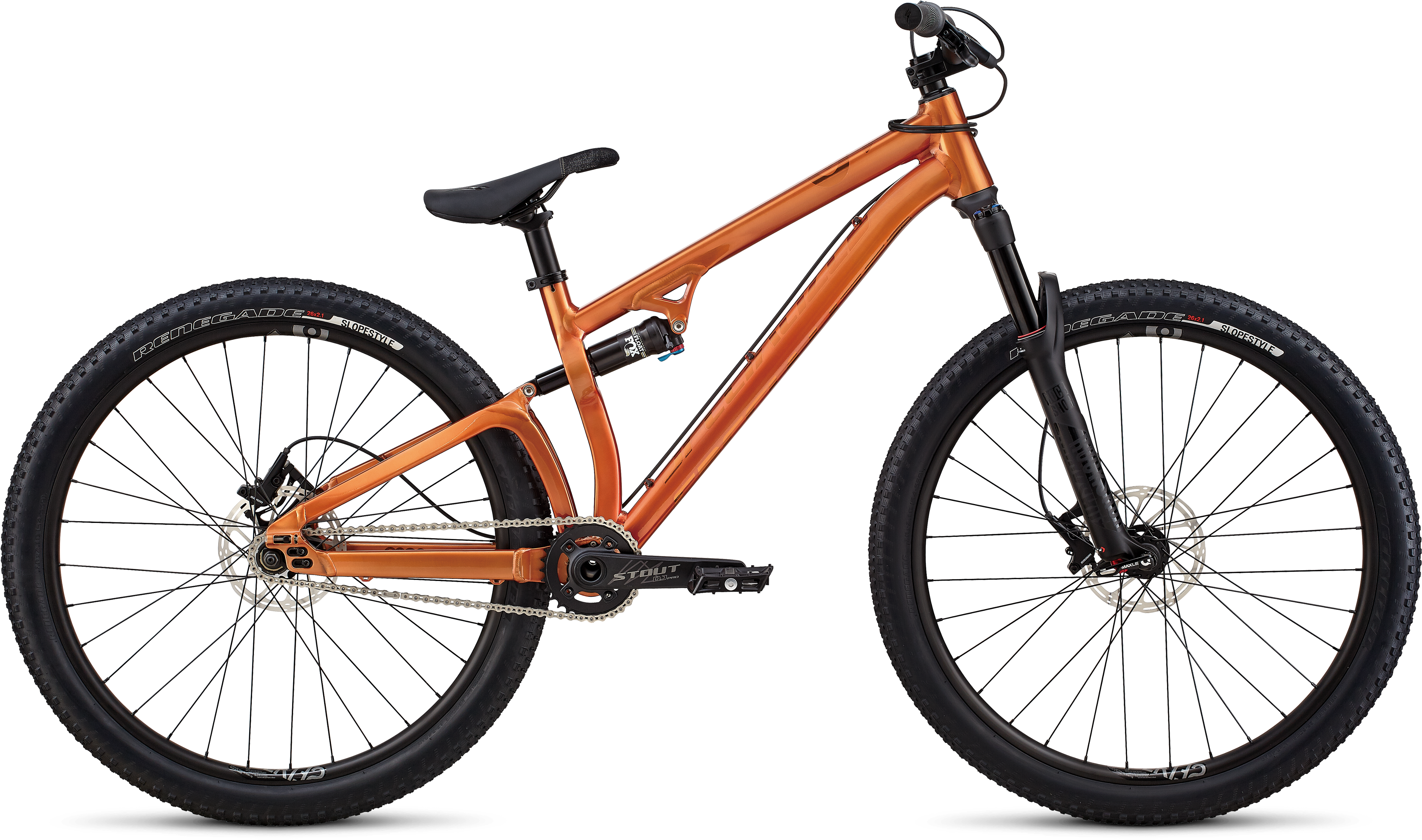 Dual suspension slopestyle bike hot sale