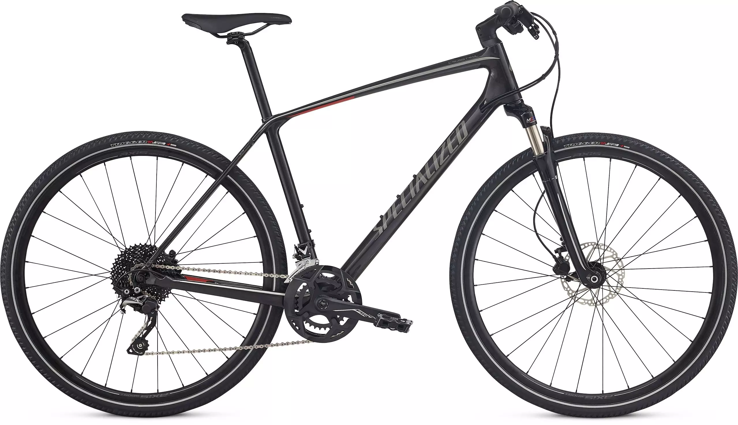 Specialized crosstrail elite carbon 2018 hybrid bike on sale