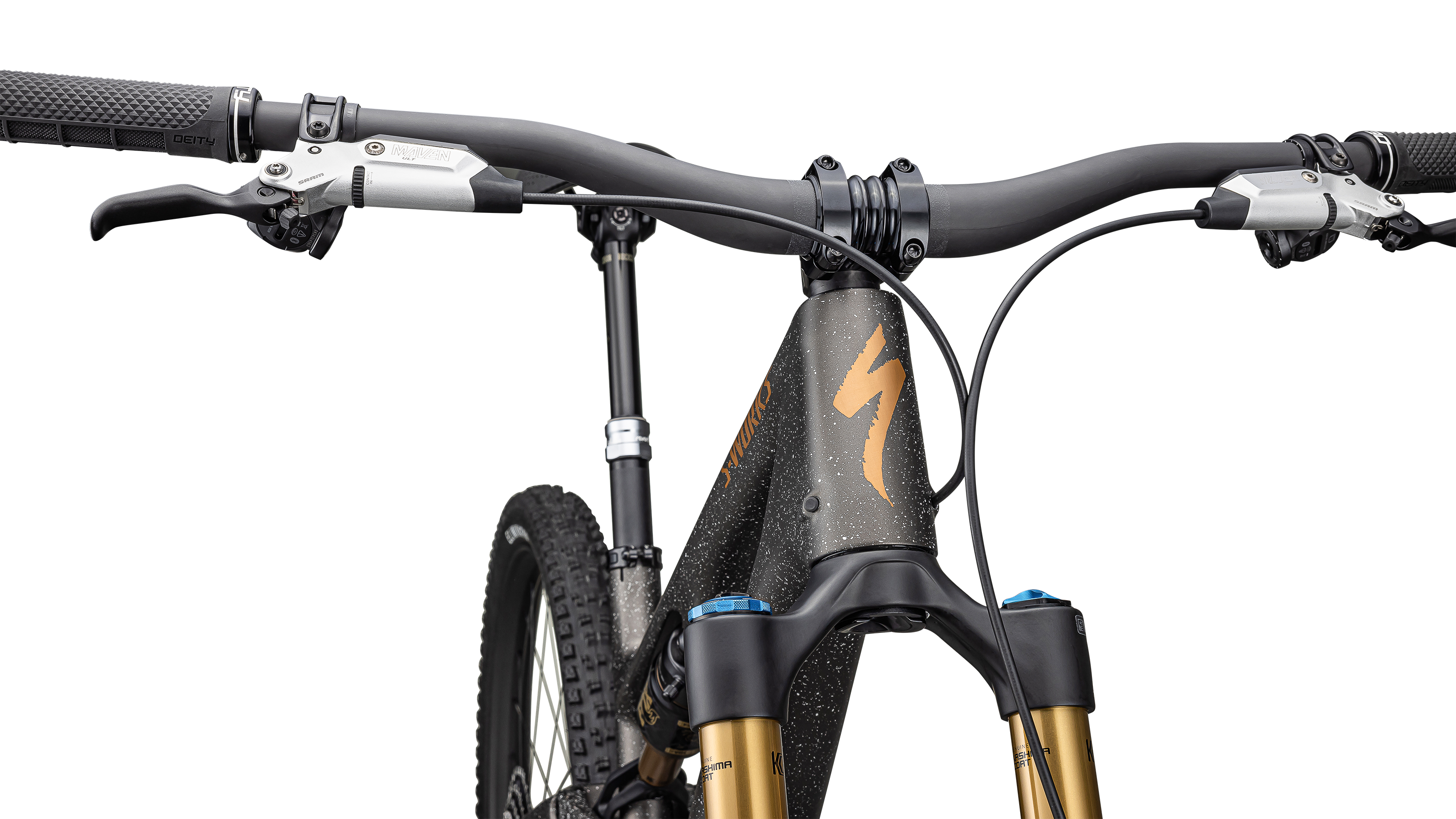 S-Works Stumpjumper 15 碳纤维山地车 | Satin Gunmetal / Clay / White Mtn / Dove Grey / Gloss Bronze