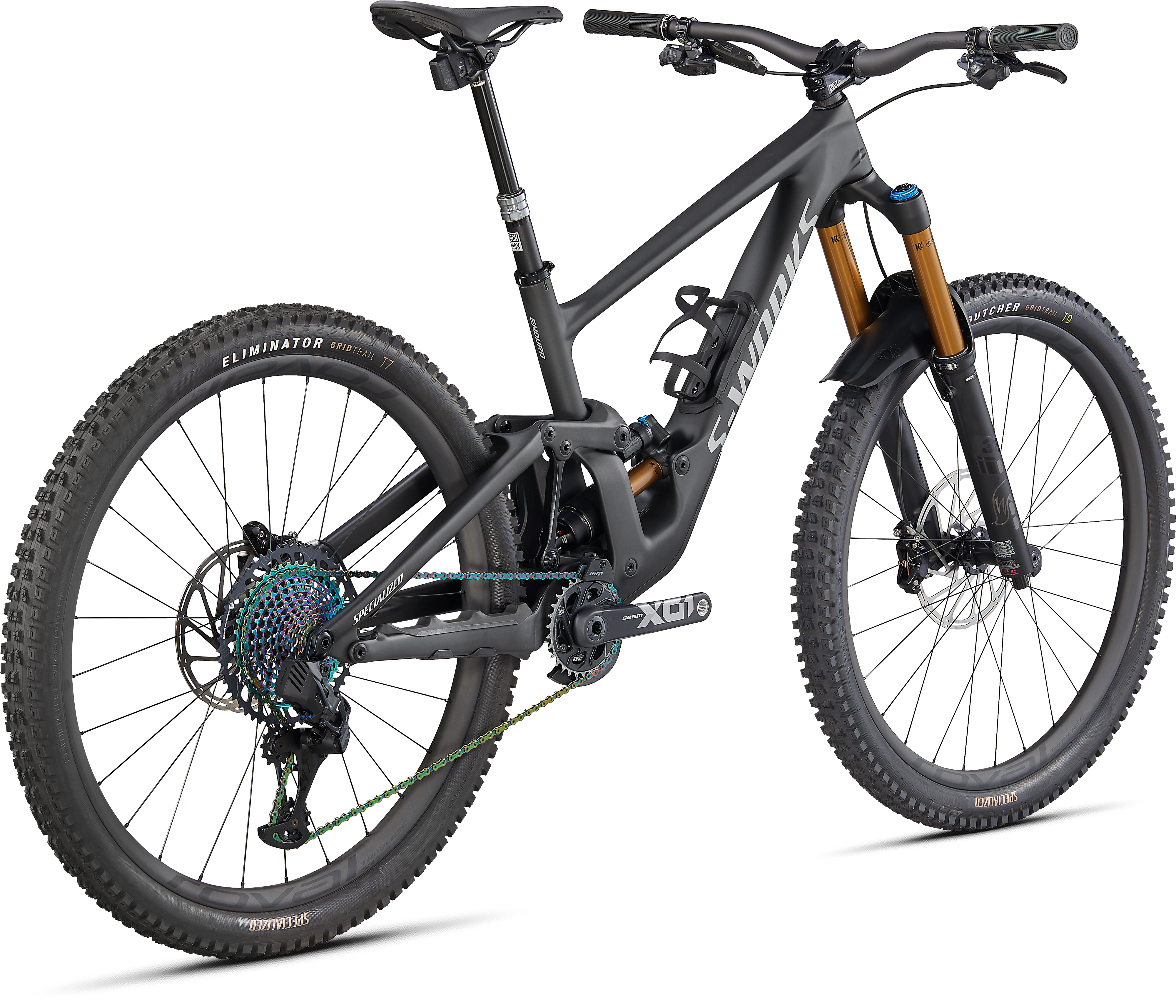 S-WORKS ENDURO BLKLQDMET/BLKLQDMET/SILDST S2(S2 サテンブラッシュド