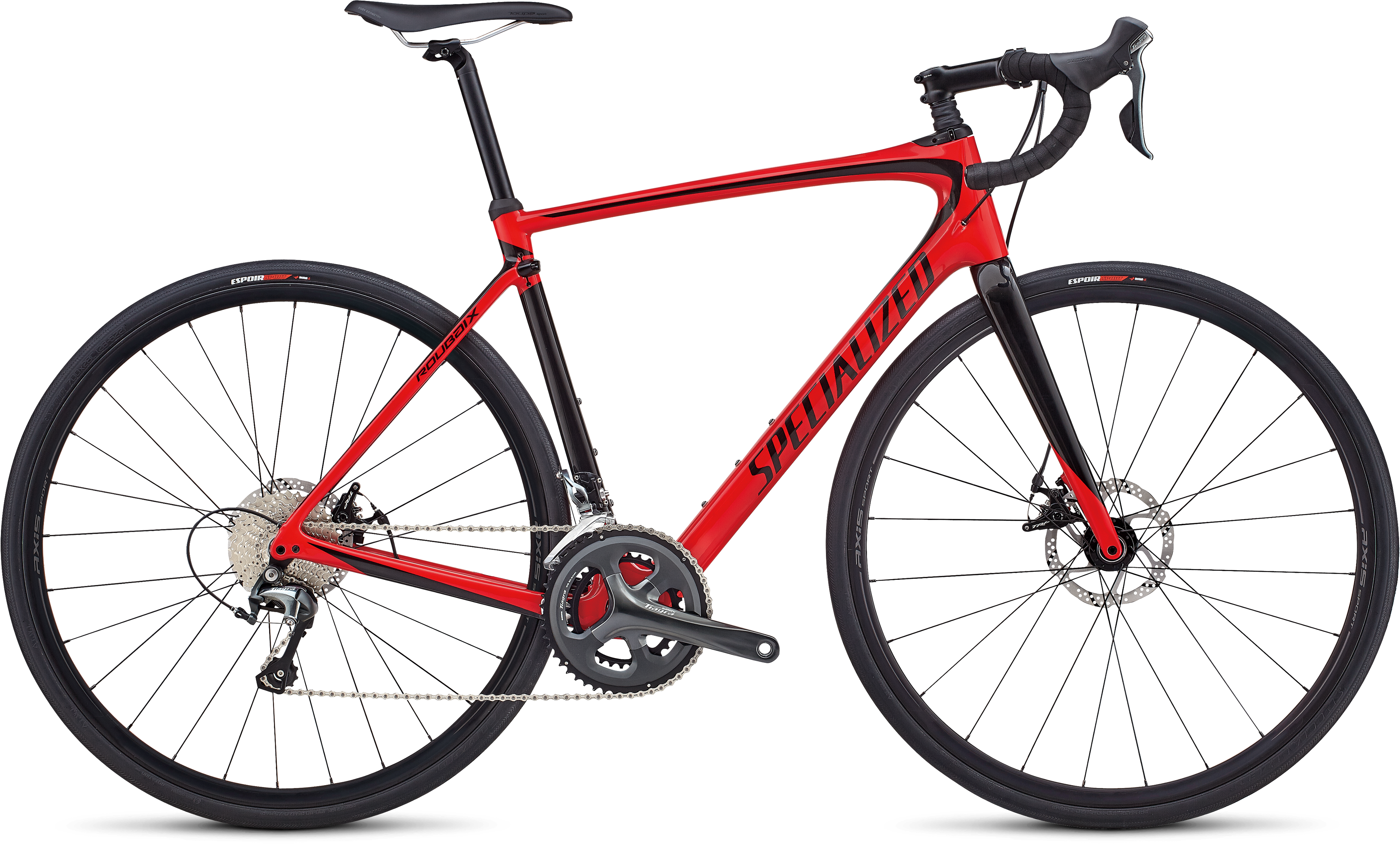 Red 2025 specialized bike