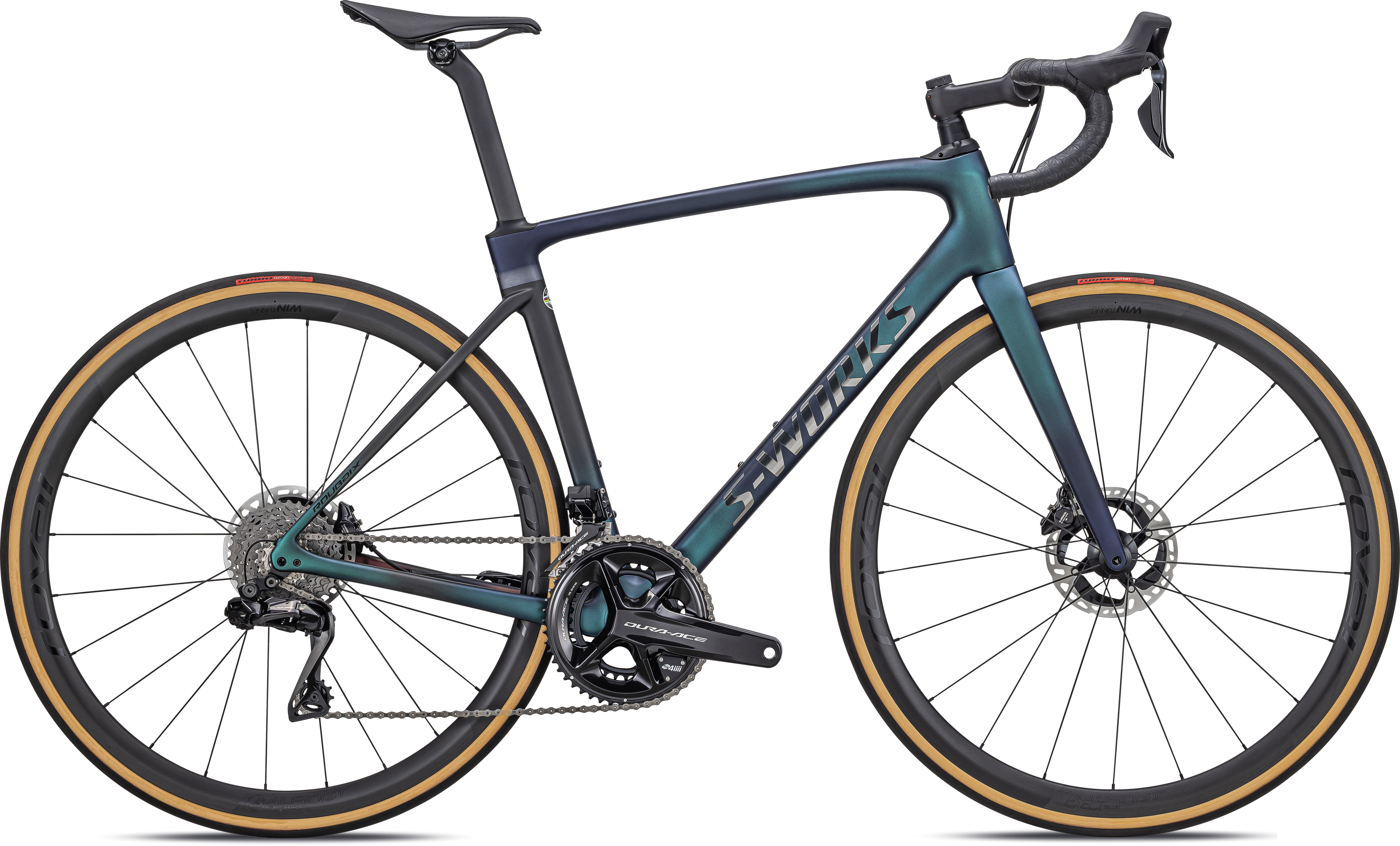 S-WORKS ROUBAIX DI2 GRNTNT/CARB/SILDST 52(52 グリーンパール/カーボンフェード/シルバーダスト/ブラックC/ブラックR/レッドP):  バイク｜スペシャライズドオンラインストア