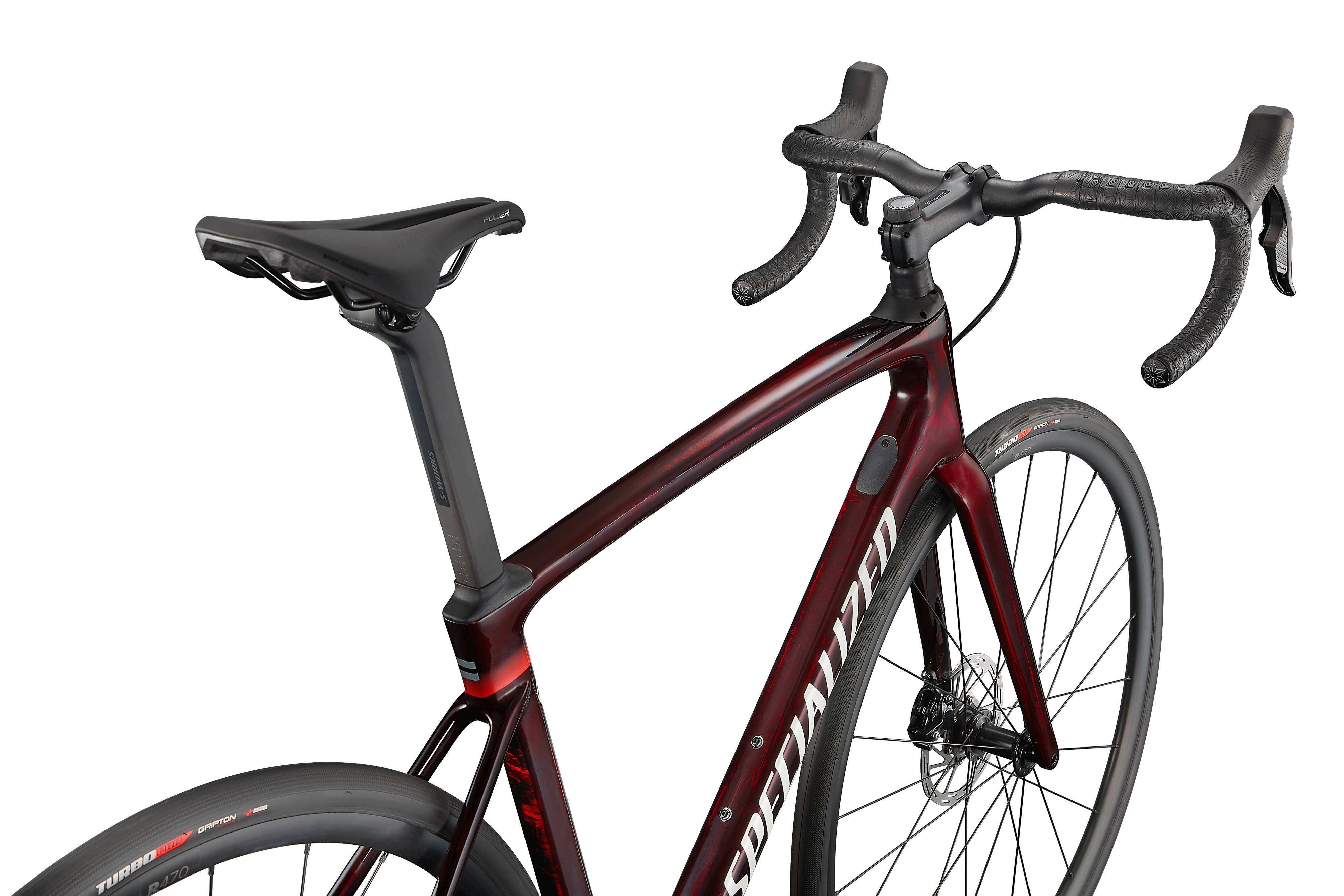 ROUBAIX COMP - SRAM RIVAL ETAP AXS REDTNT/METWHTSIL 52(52 グロ