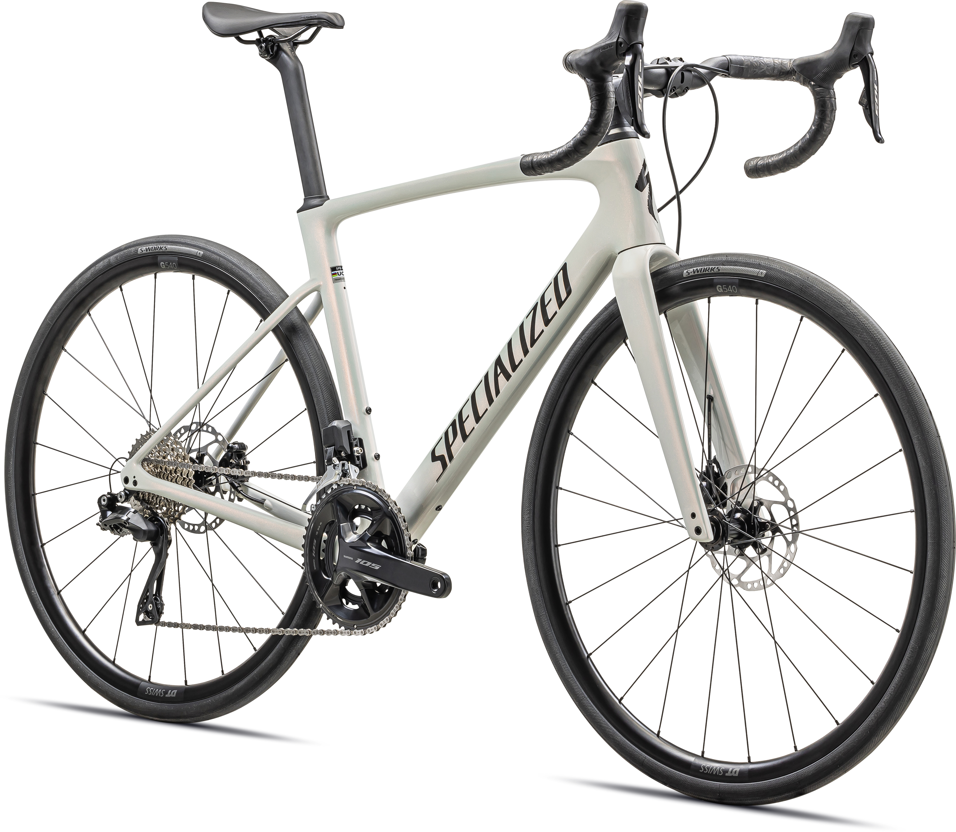 ROUBAIX SL8 COMP - SHIMANO 105 DI2 REDGSTPRL/DUNEWHT/METOBSD 54(54  レッドゴーストパールオーバーデューンホワイト/メタリックオブシディアン): バイク｜スペシャライズドオンラインストア