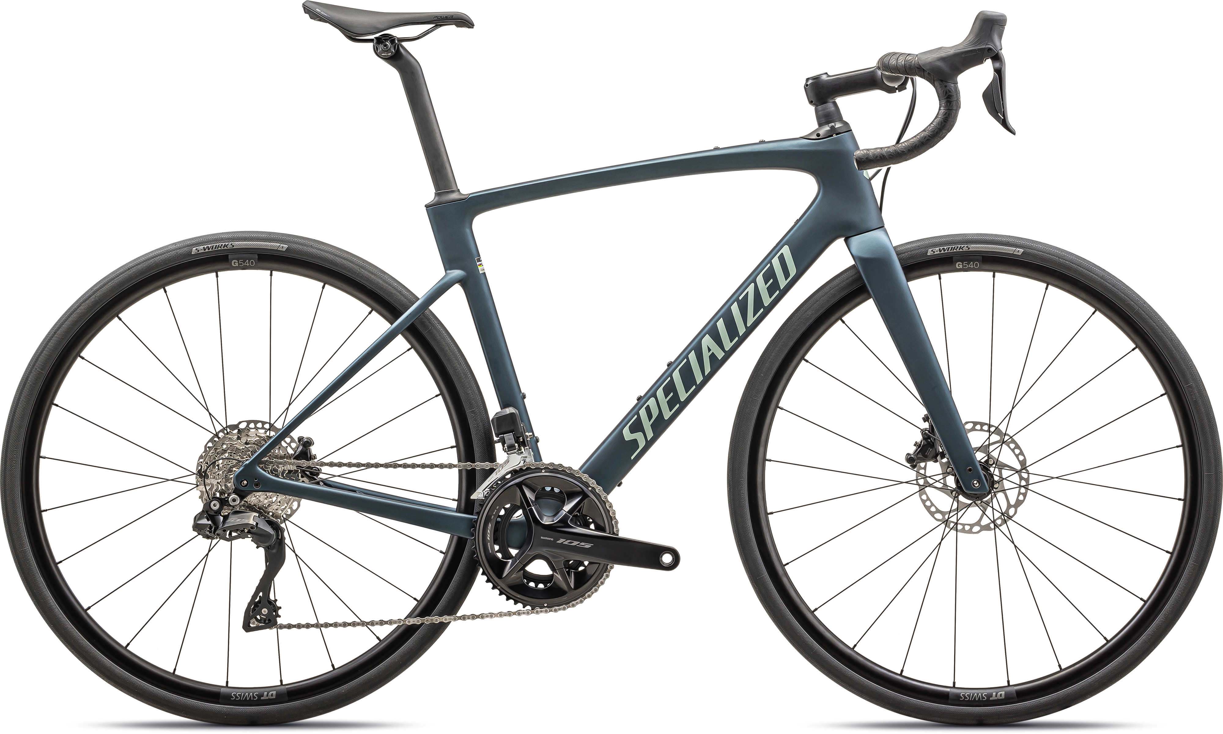 ROUBAIX SL8 COMP - SHIMANO 105 DI2 DPLAKEMET/METWHTSGE 54(54