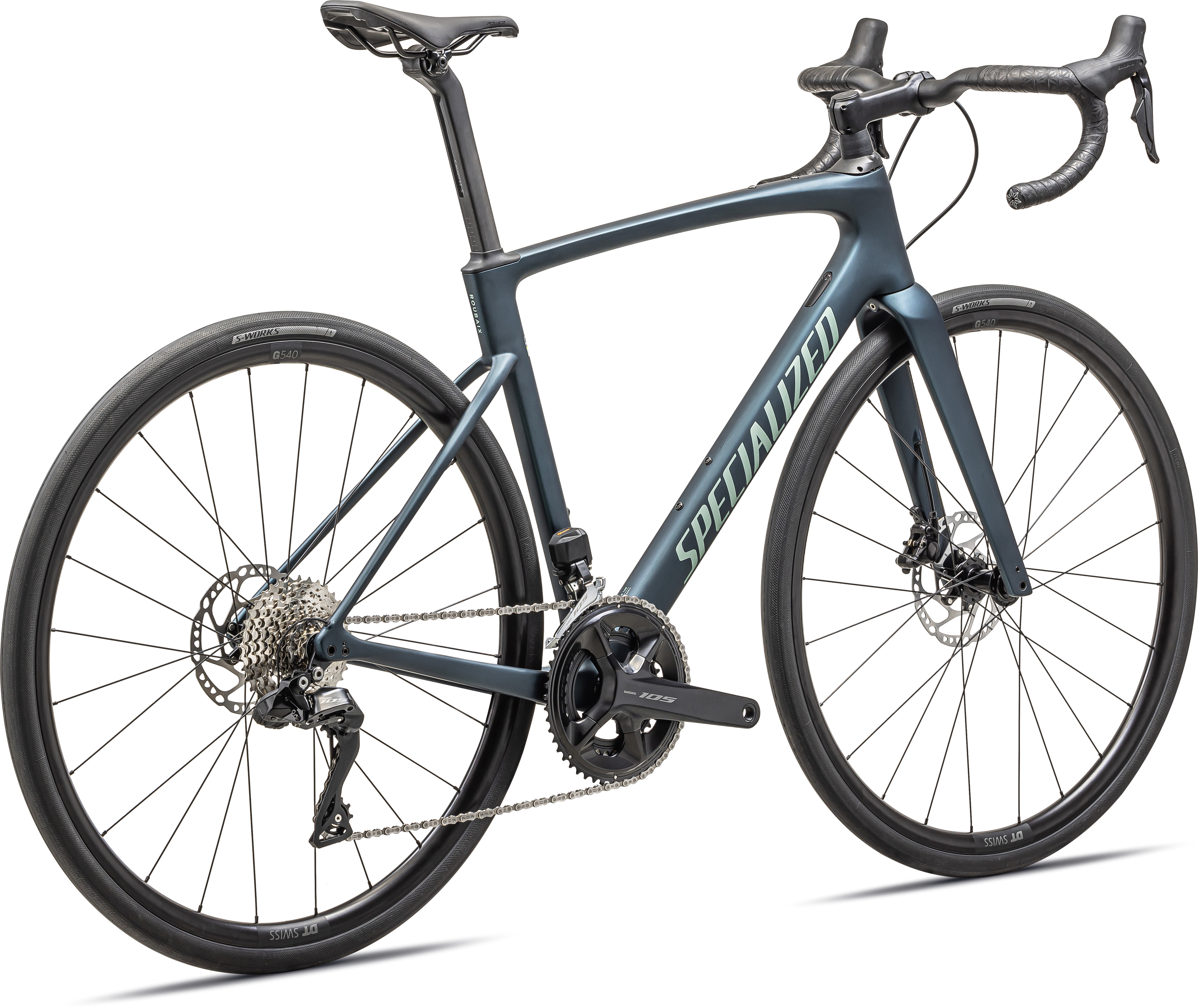 ROUBAIX SL8 COMP - SHIMANO 105 DI2 DPLAKEMET/METWHTSGE 49(49