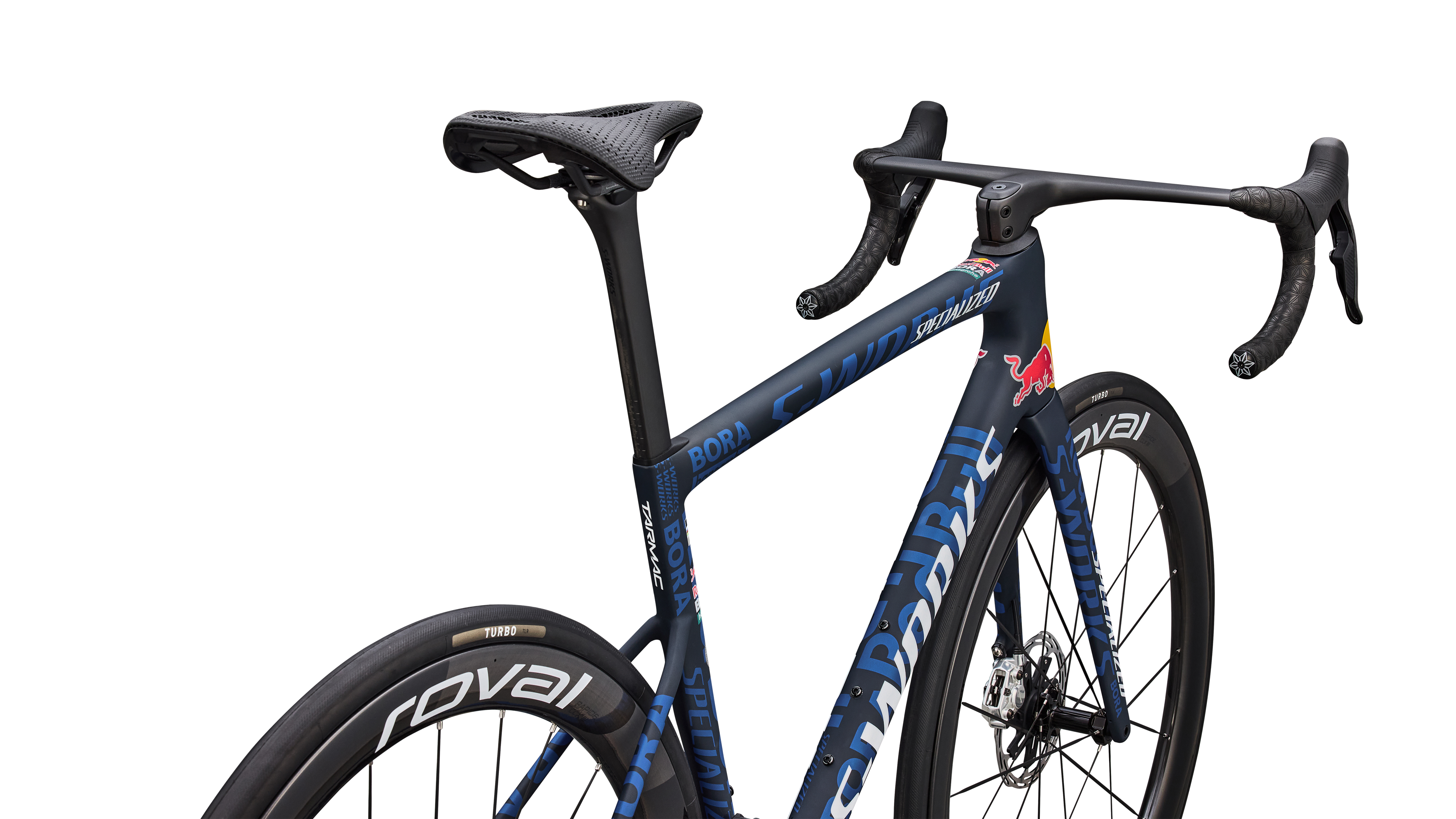 S-WORKS TARMAC SL8 LTD - RED BULL 2025 TDF DPBLU/METWHTSIL