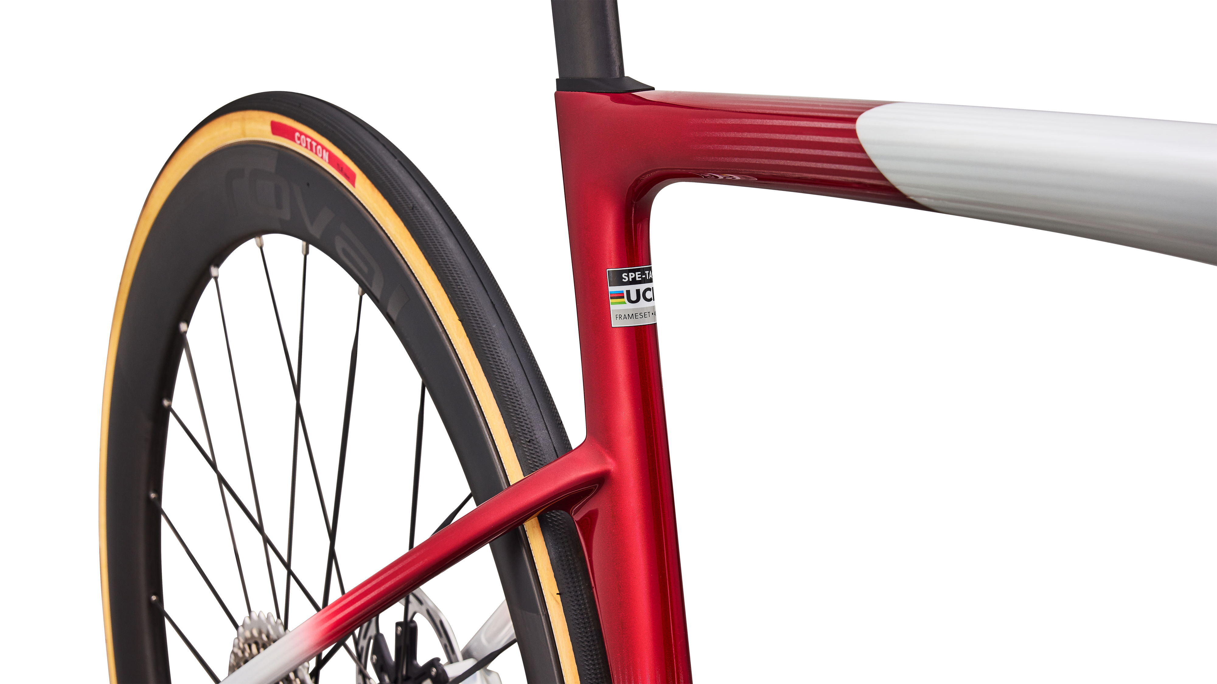 S-WORKS TARMAC SL9 - SRAM RED AXS DUNEWHT/VIVRED/METOBSD 54(54