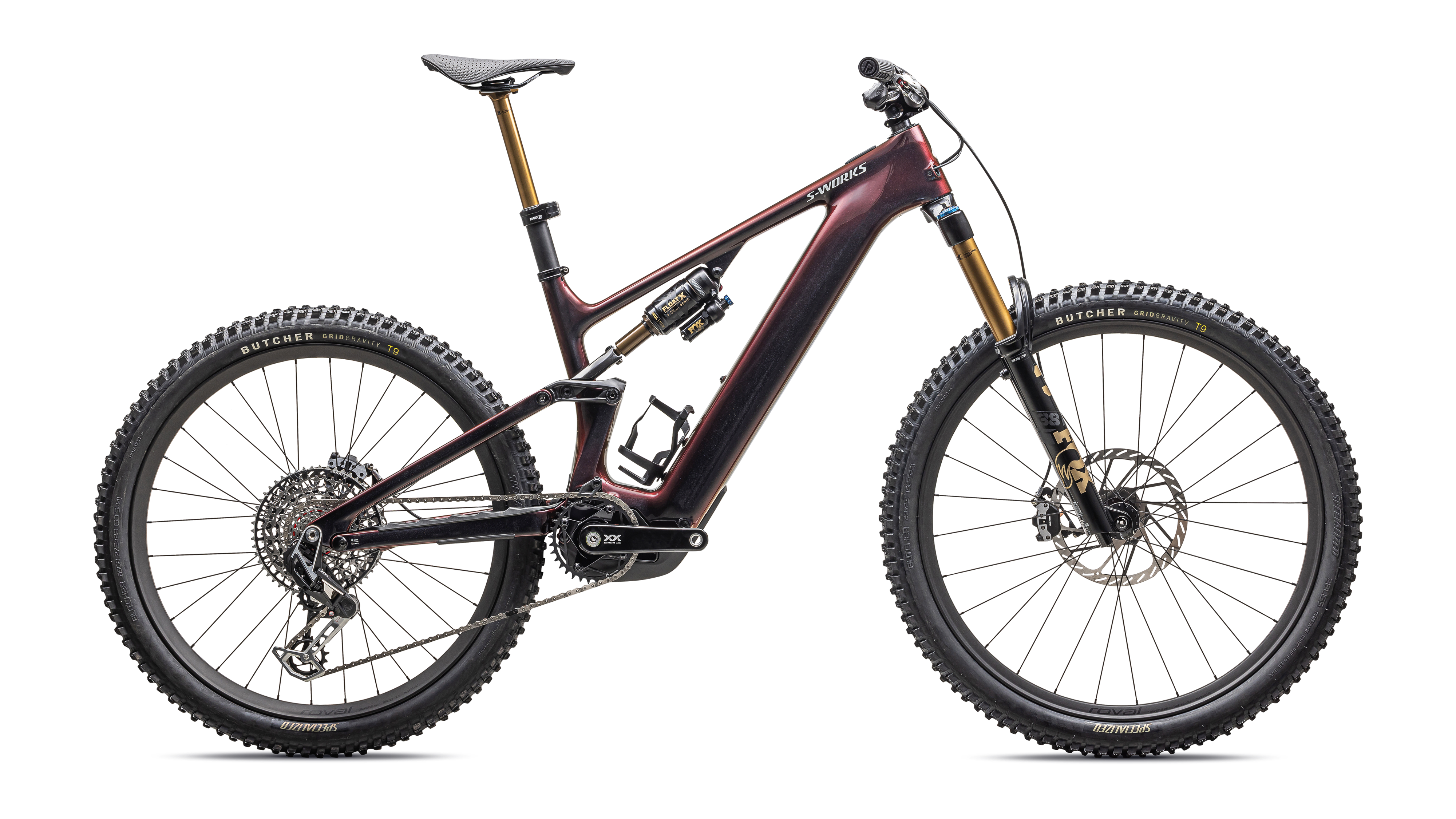 S-Works Turbo Levo S4 Gloss Red Pearl Black Metallic