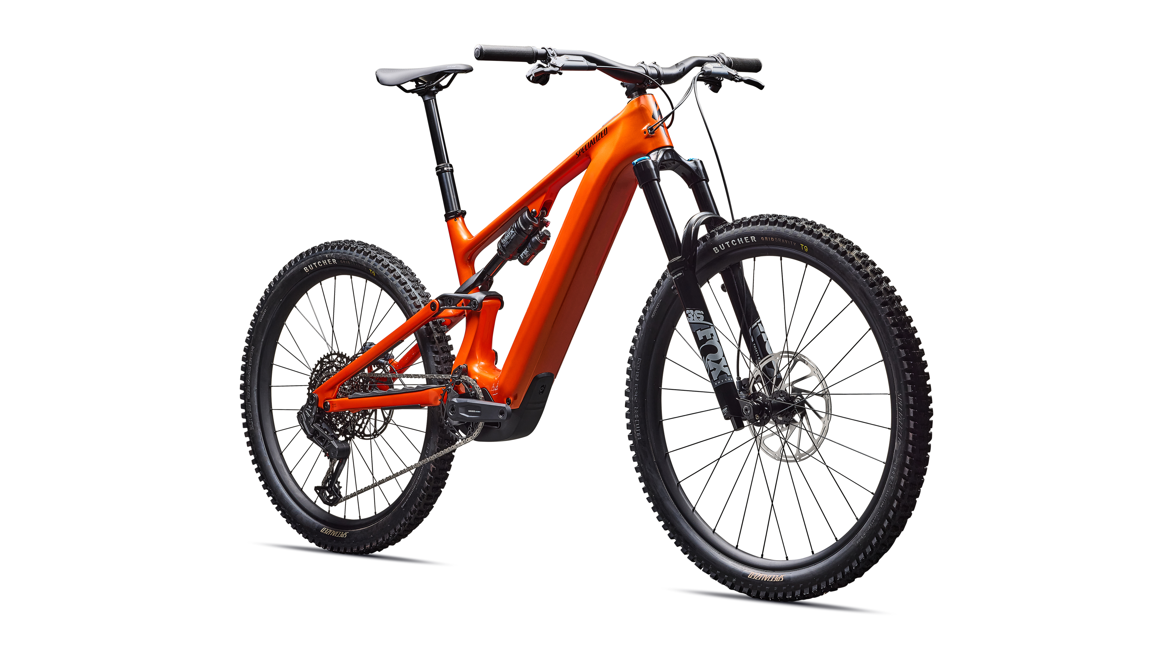 Specialized Turbo Levo 4 Comp S2 Gloss Orange Over Silver Dust/Navy 