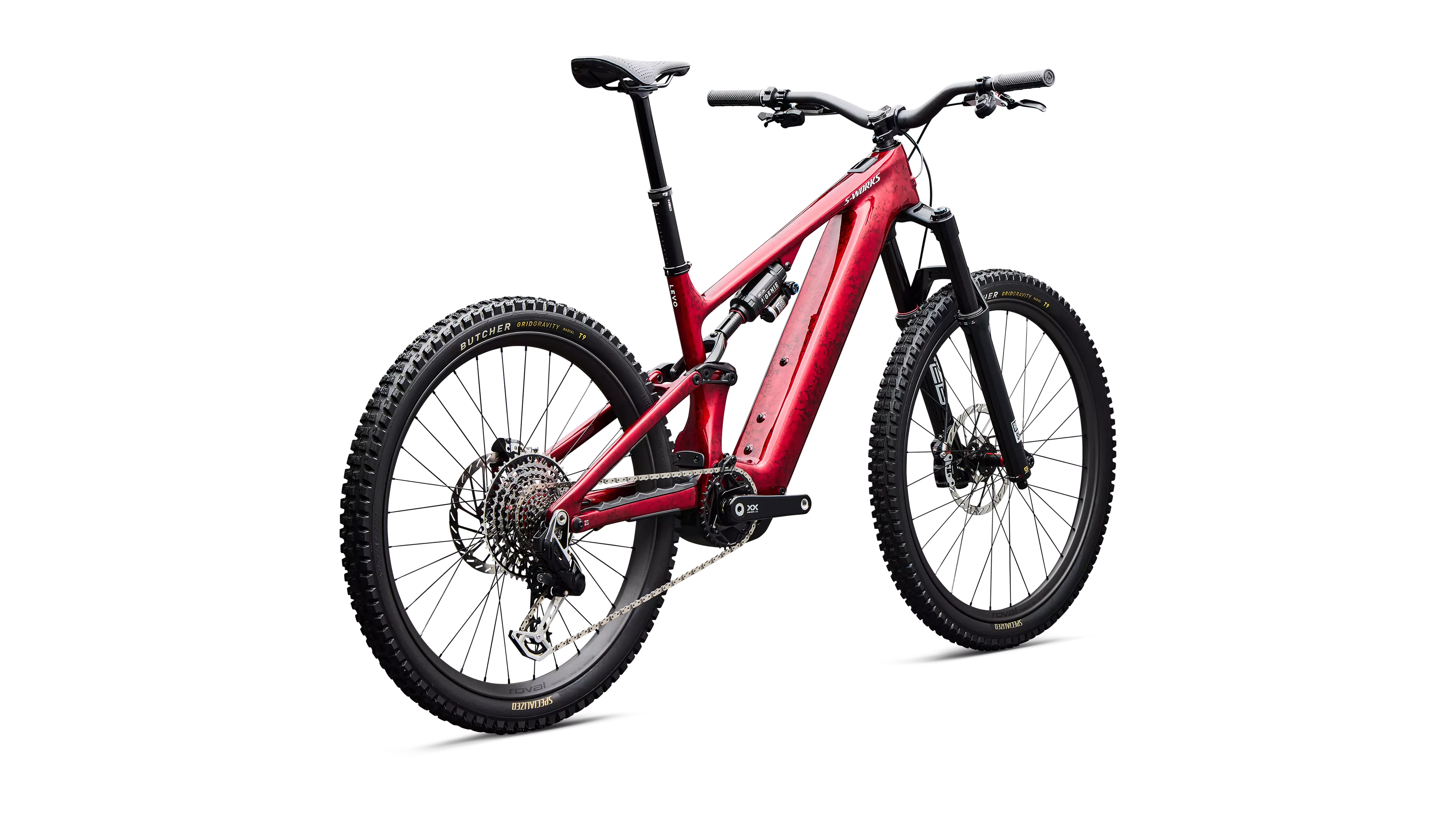 Bakväxel och hjul på S-Works Turbo Levo 4