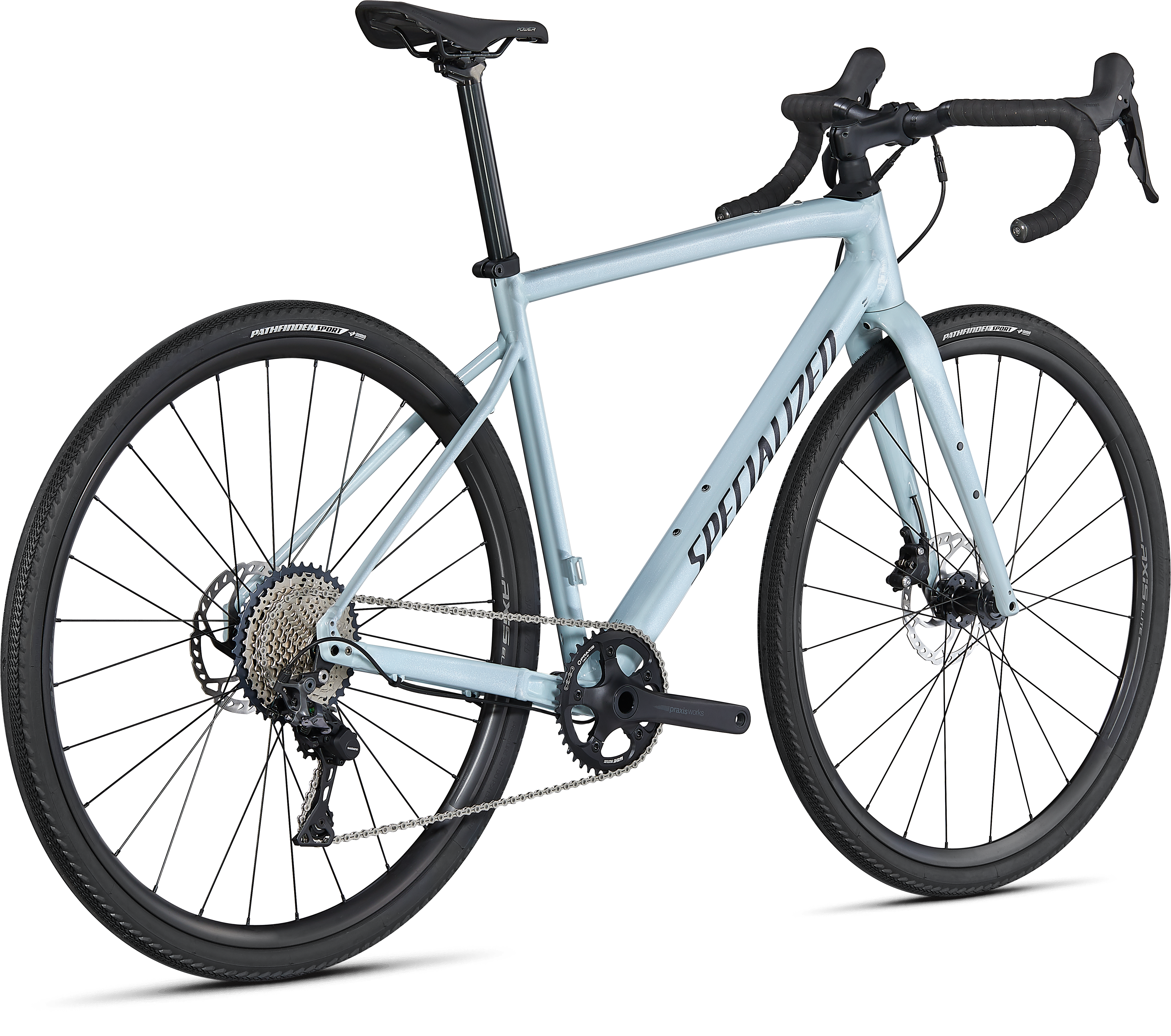 DIVERGE E5 COMP ICEBLU/SMK/CHRM 49(49 グロスアイスブルー/スモーク 