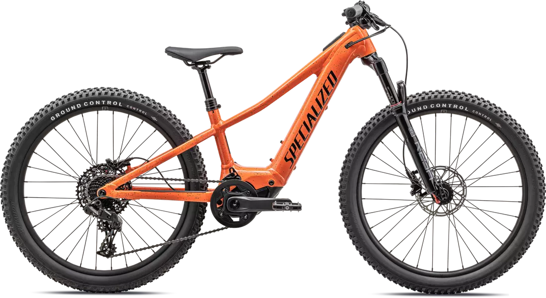 Turbo Levo SL Kids Gloss Blaze Slate Speckle Black Satin Transparent Decal 24 Levo SL HT Kids TheFlow.bike