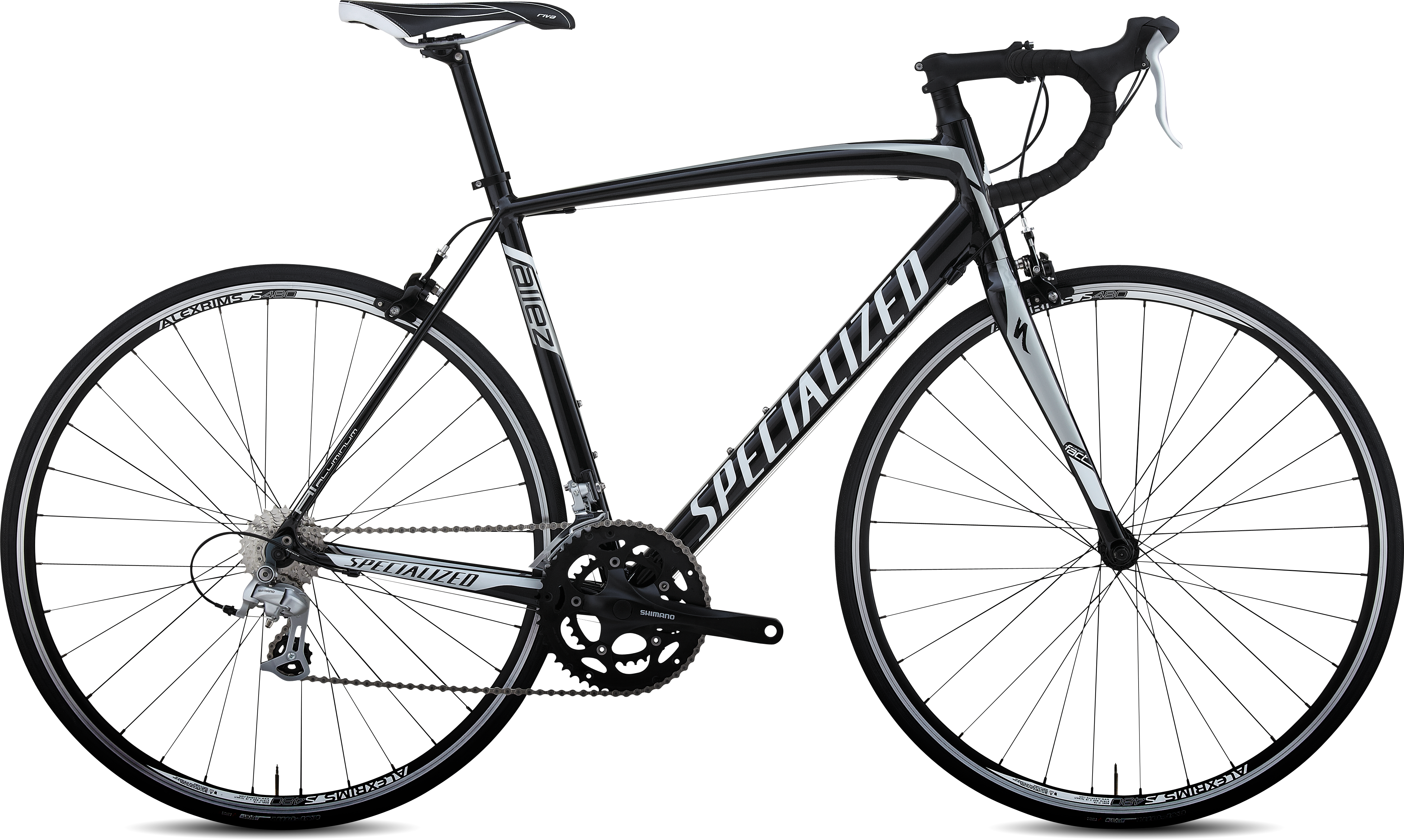 Specialized allez black and hot sale white