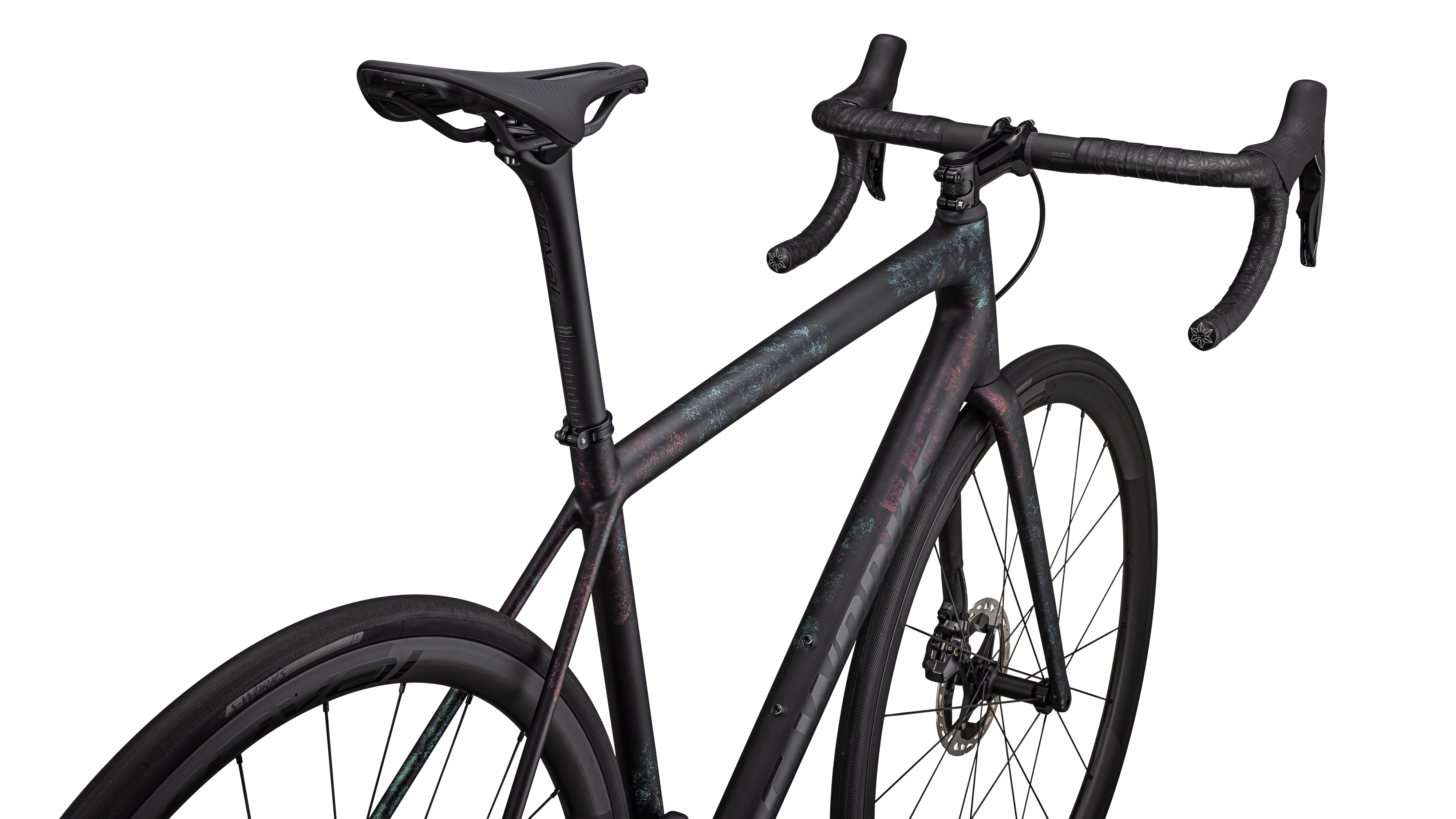 S-WORKS AETHOS - DURA-ACE DI2 OBSD/ABLN/OBSD 56(56  グロスオブシディアン/ラピス+アバロニオーガニックカラーラン/オブシディアン): バイク｜スペシャライズドオンラインストア