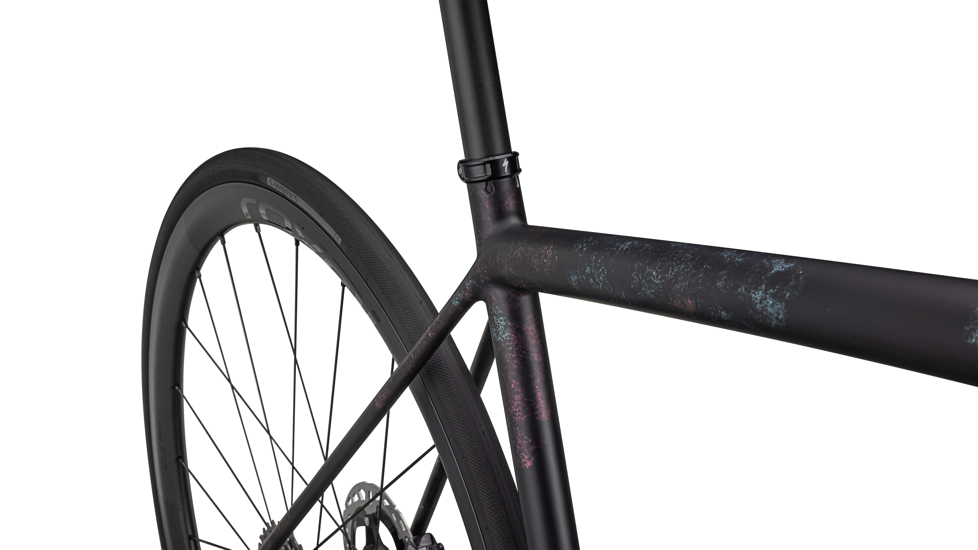 S-WORKS AETHOS - DURA-ACE DI2 OBSD/ABLN/OBSD 56(56  グロスオブシディアン/ラピス+アバロニオーガニックカラーラン/オブシディアン): バイク｜スペシャライズドオンラインストア