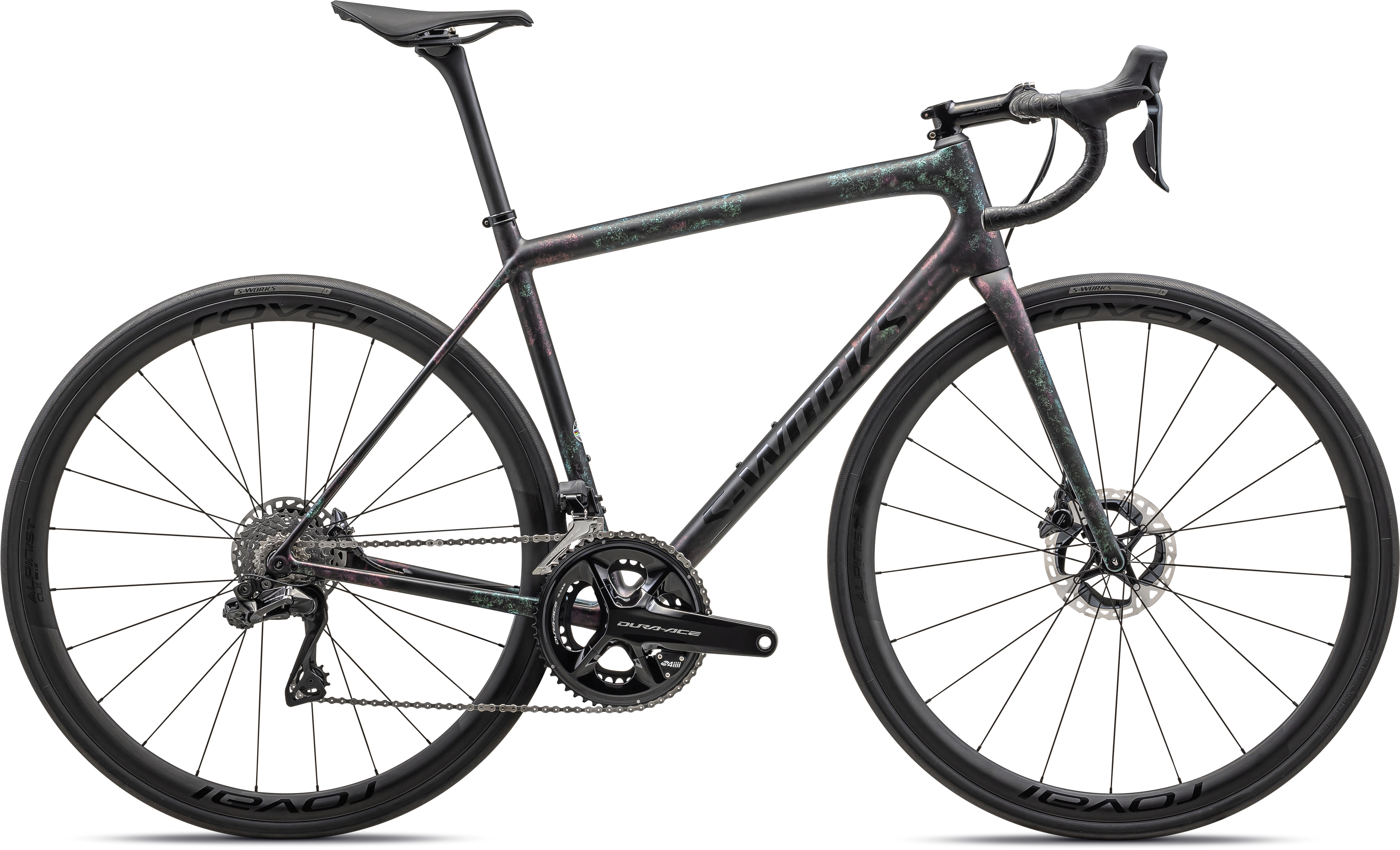 S-WORKS AETHOS - DURA-ACE DI2 OBSD/ABLN/OBSD 54(54  グロスオブシディアン/ラピス+アバロニオーガニックカラーラン/オブシディアン): バイク｜スペシャライズドオンラインストア