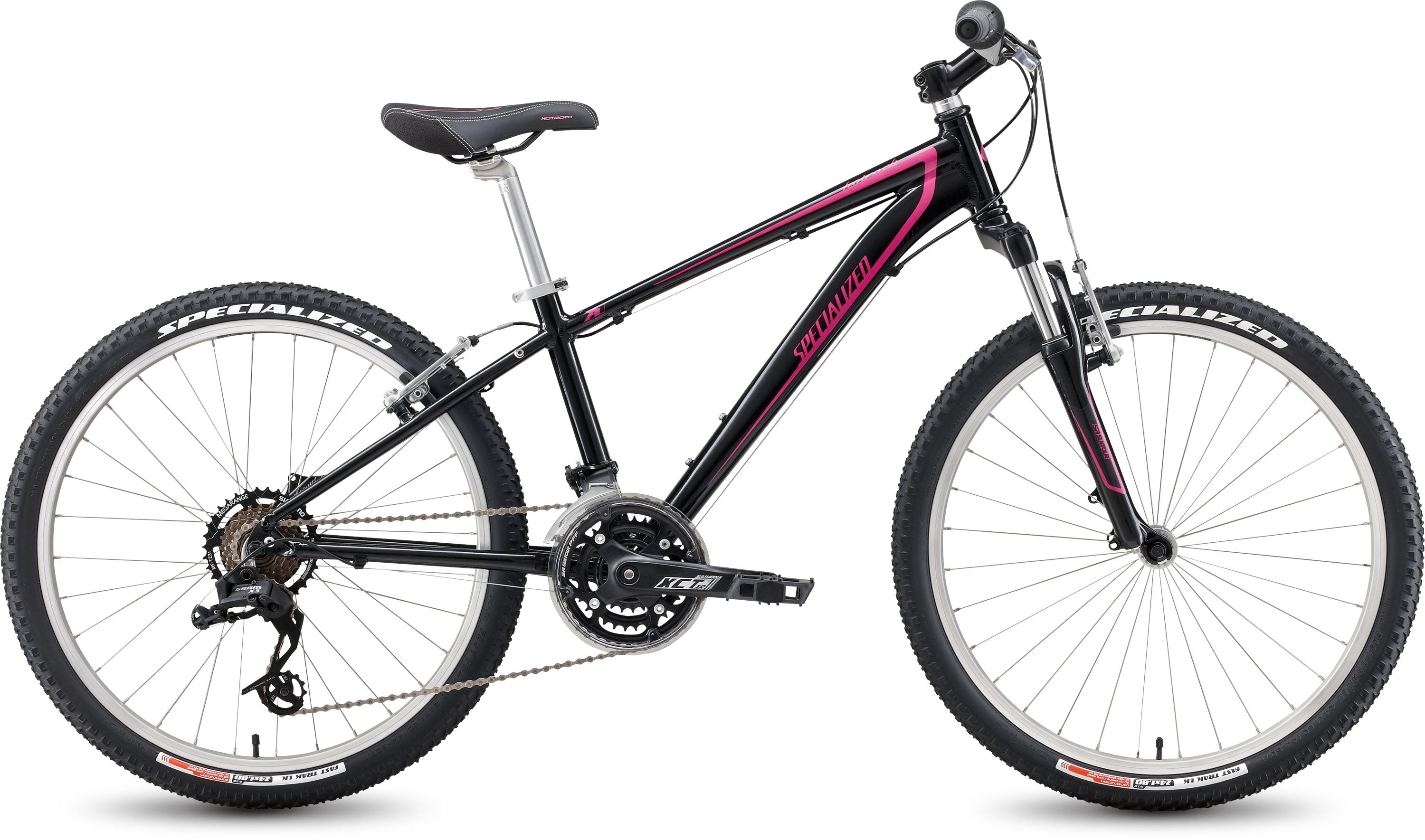 Specialized hotrock deals 24 black pink