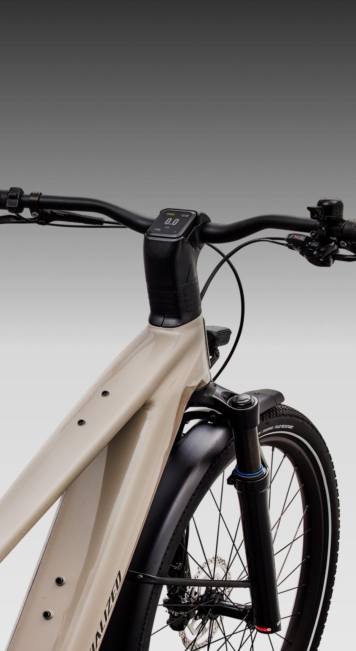 Color Display With On-Ride Phone Charging