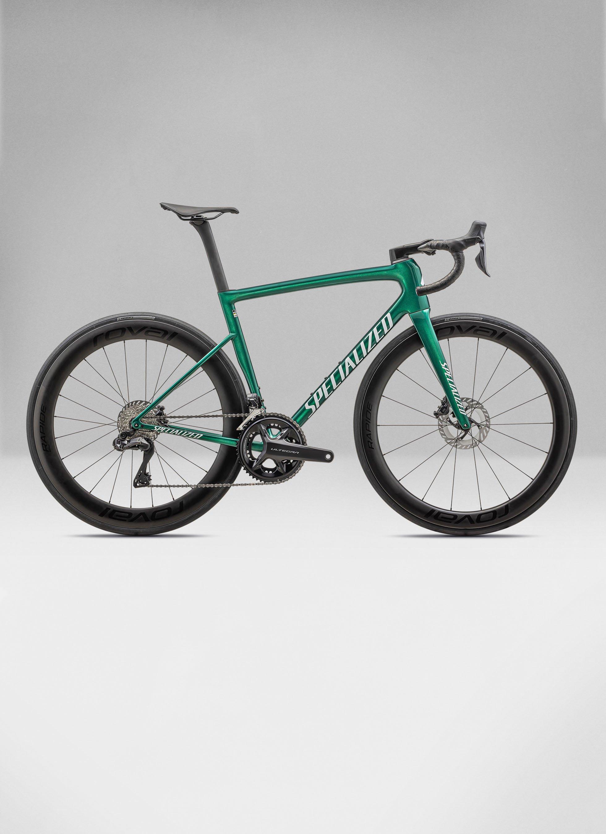 Bicicleta Specialized Tarmac SL8 Pro cor Pine Green