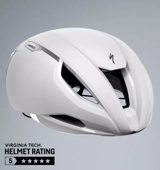 Pětihvězdičkové hodnocení přileb Virginia Tech® Helmet Rating™