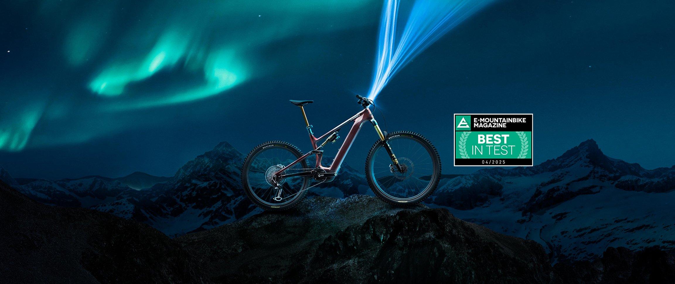 S-Works Turbo Levo 4 Full Suspension Electric Mountain Bike banner 1