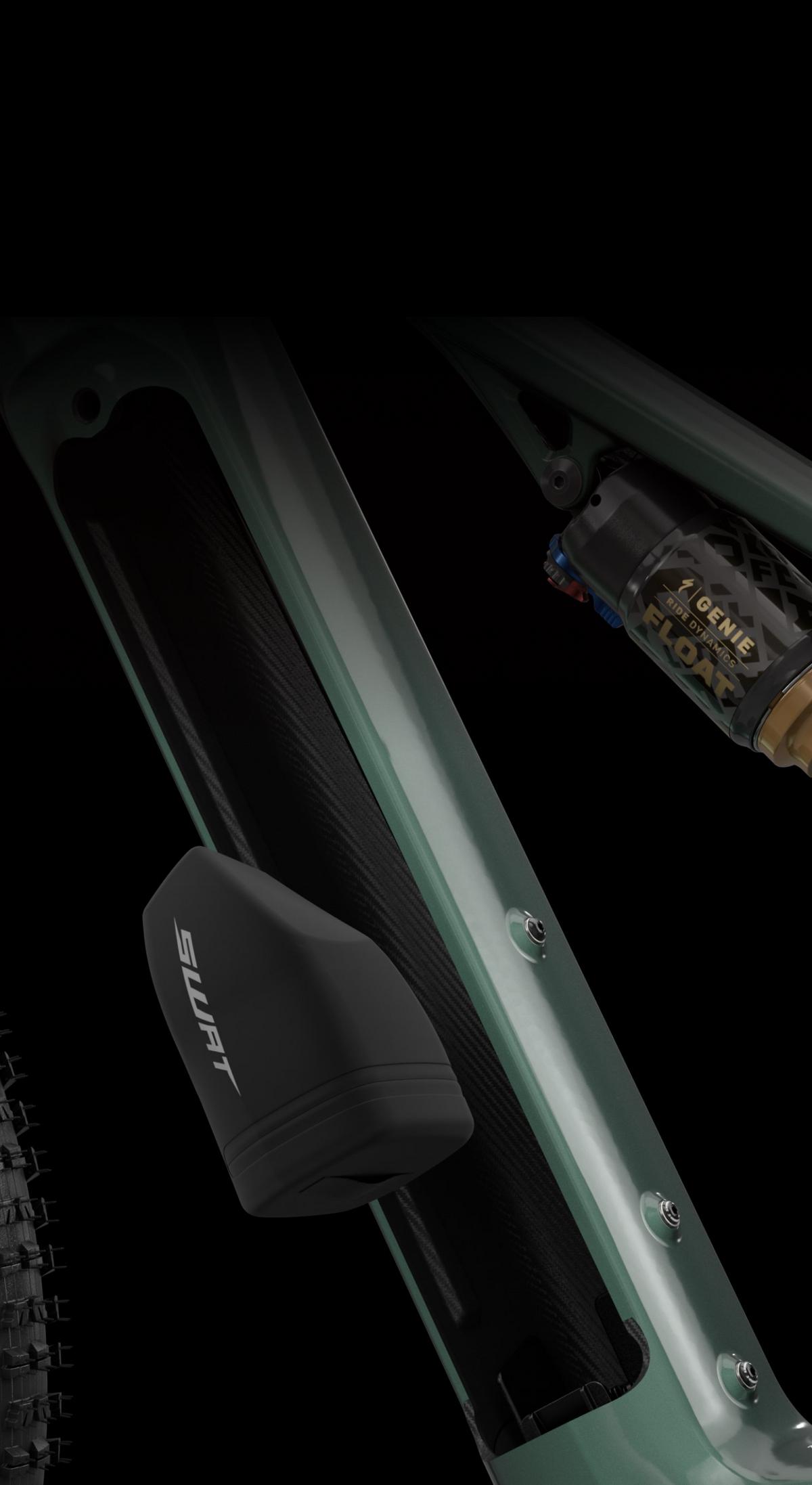 First of its Kind E-MTB SWAT Storage