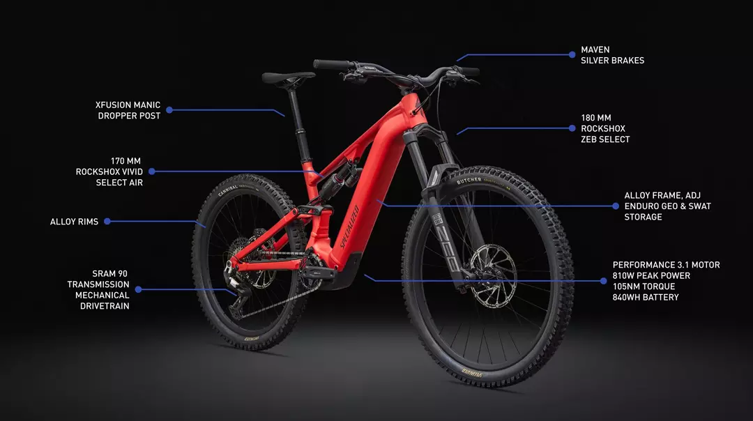 Levo 4 EVO - zostava na náročné jazdy